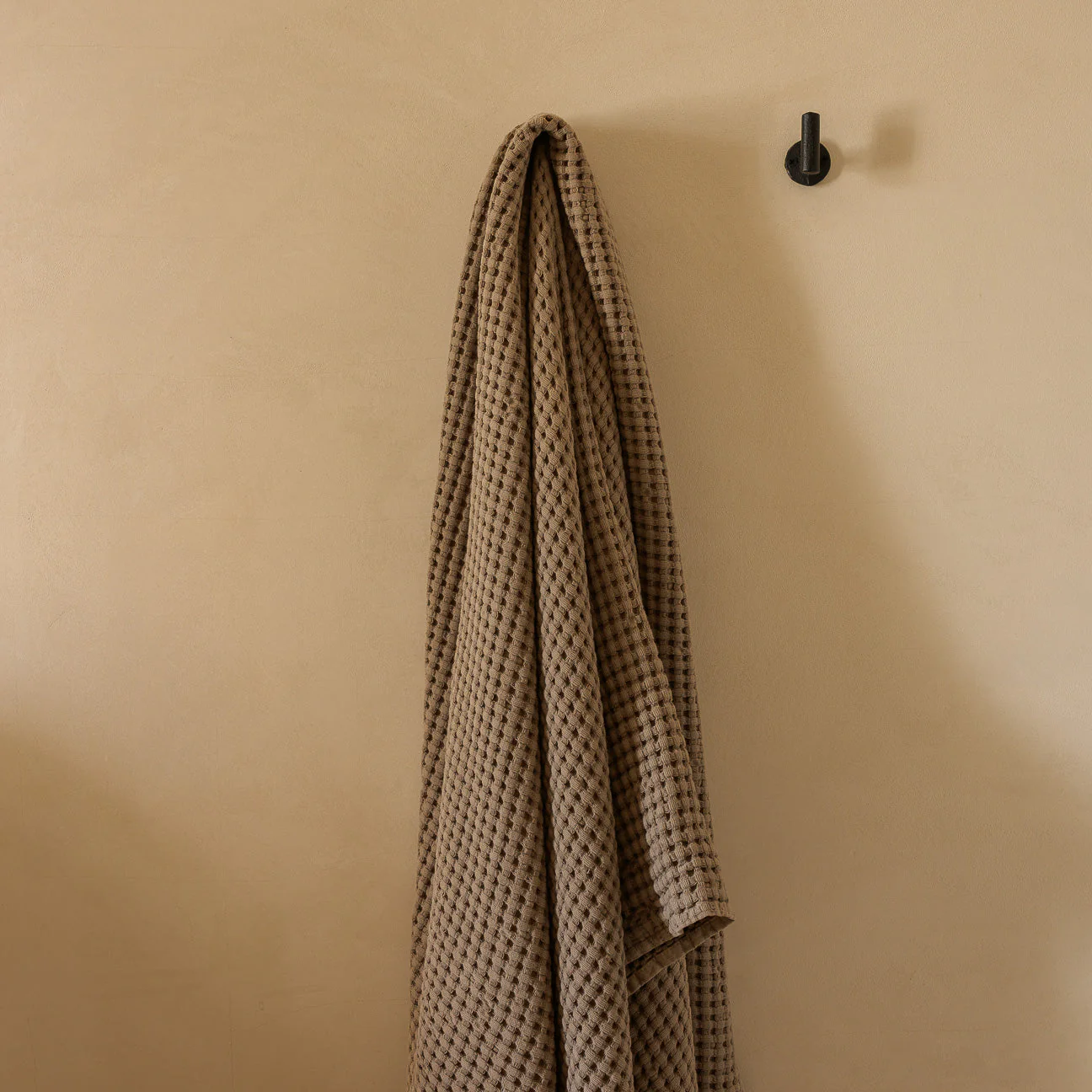 Duschtuch Waffelpiqué Stonewashed