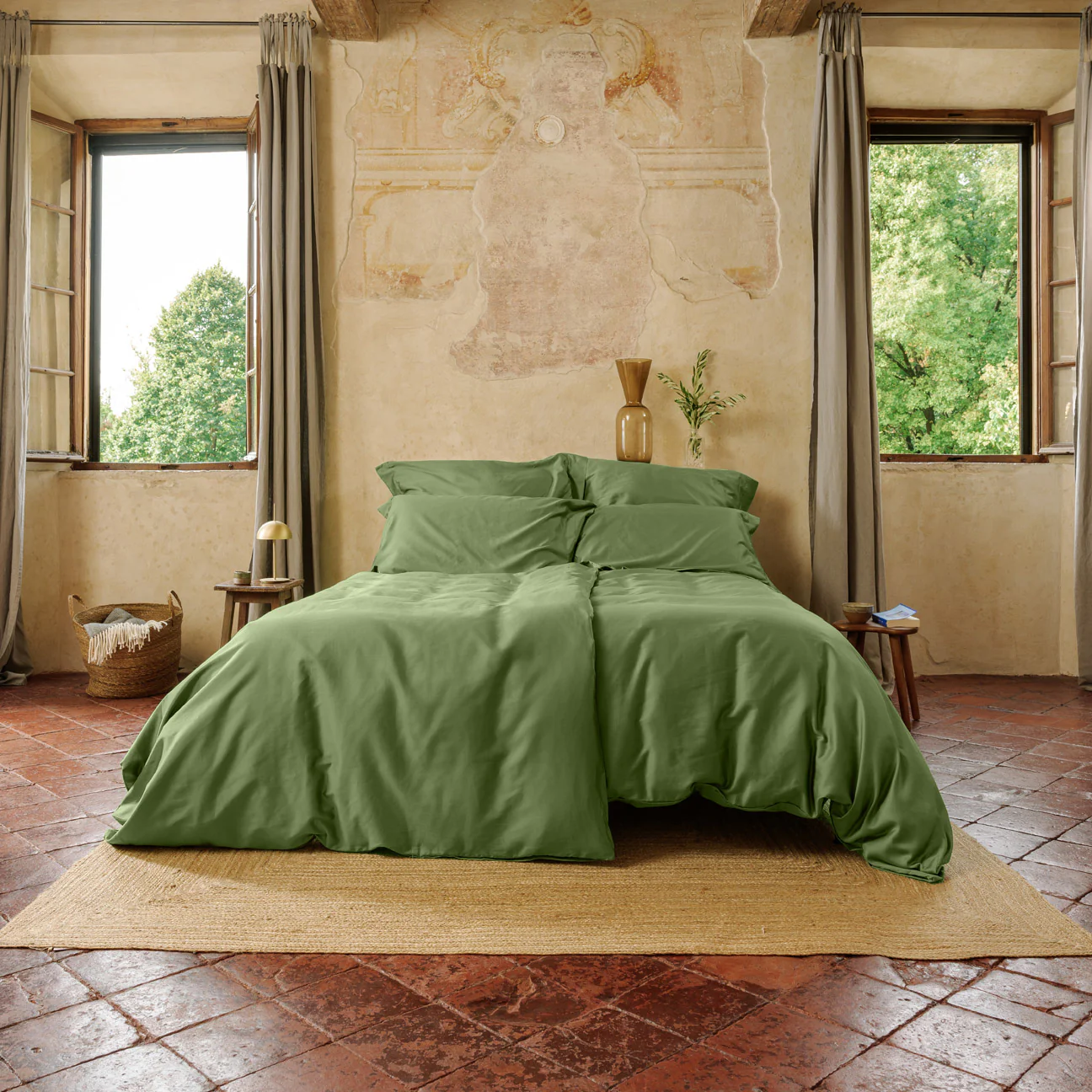 Satin Bettwäsche-Set