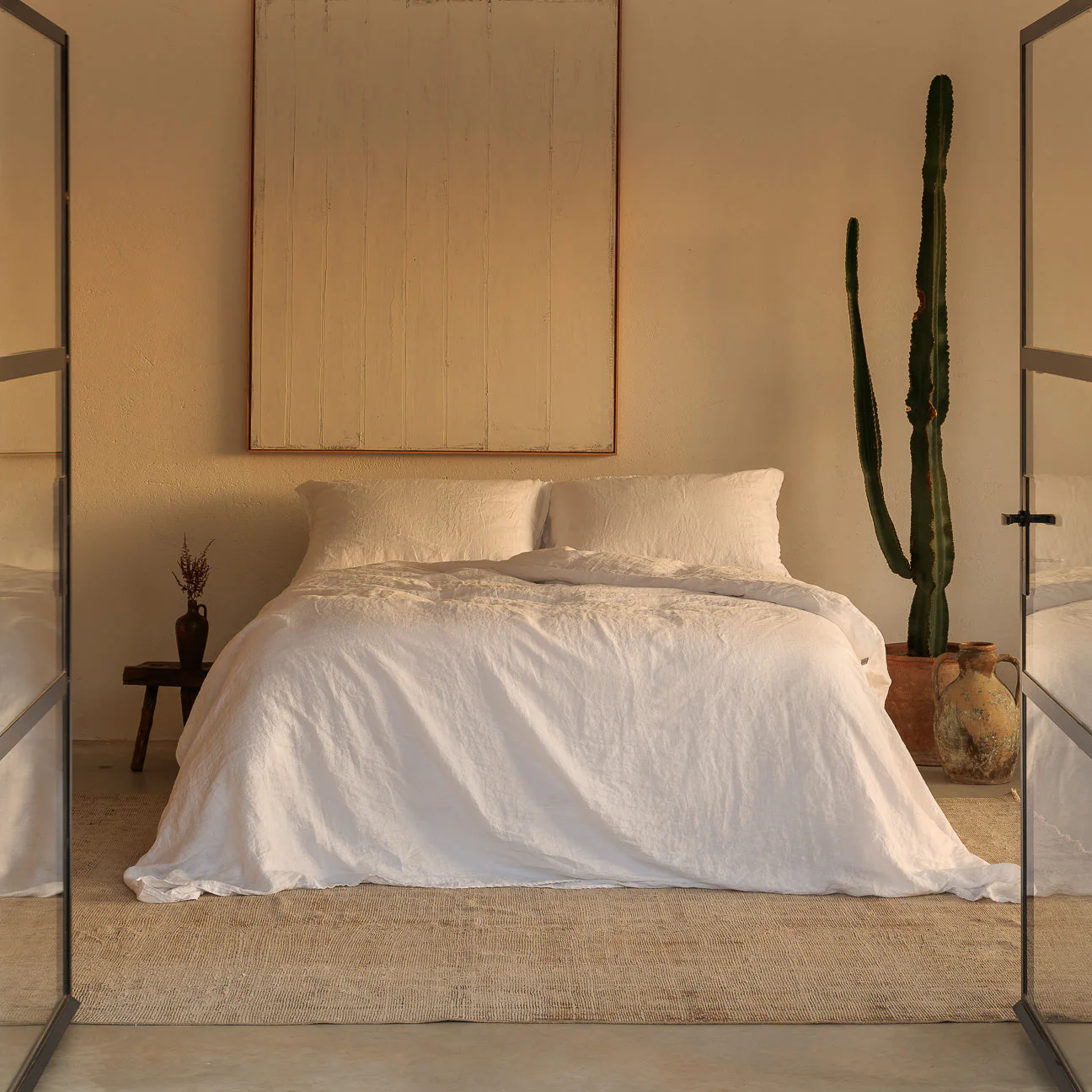 Leinen Bettwäsche-Set