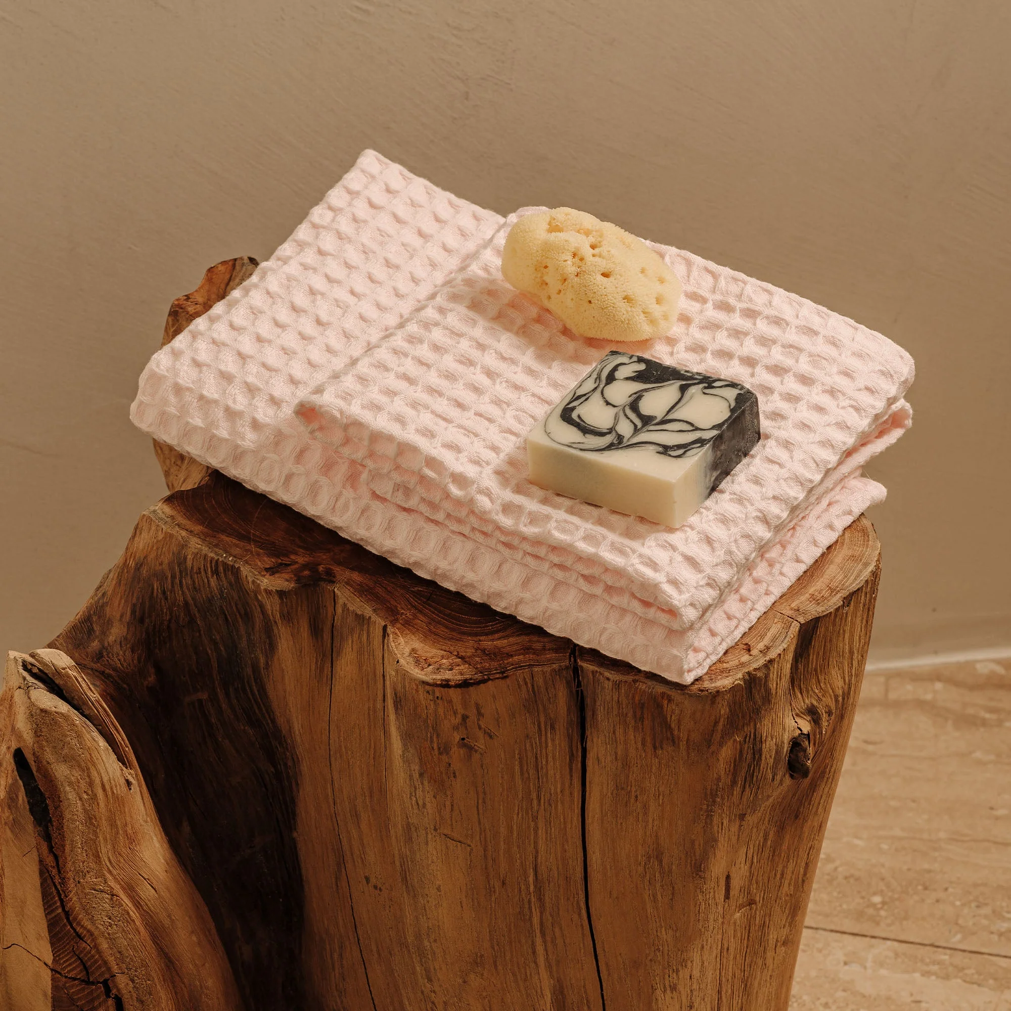 Waffelpiqué Set 2-Teilig