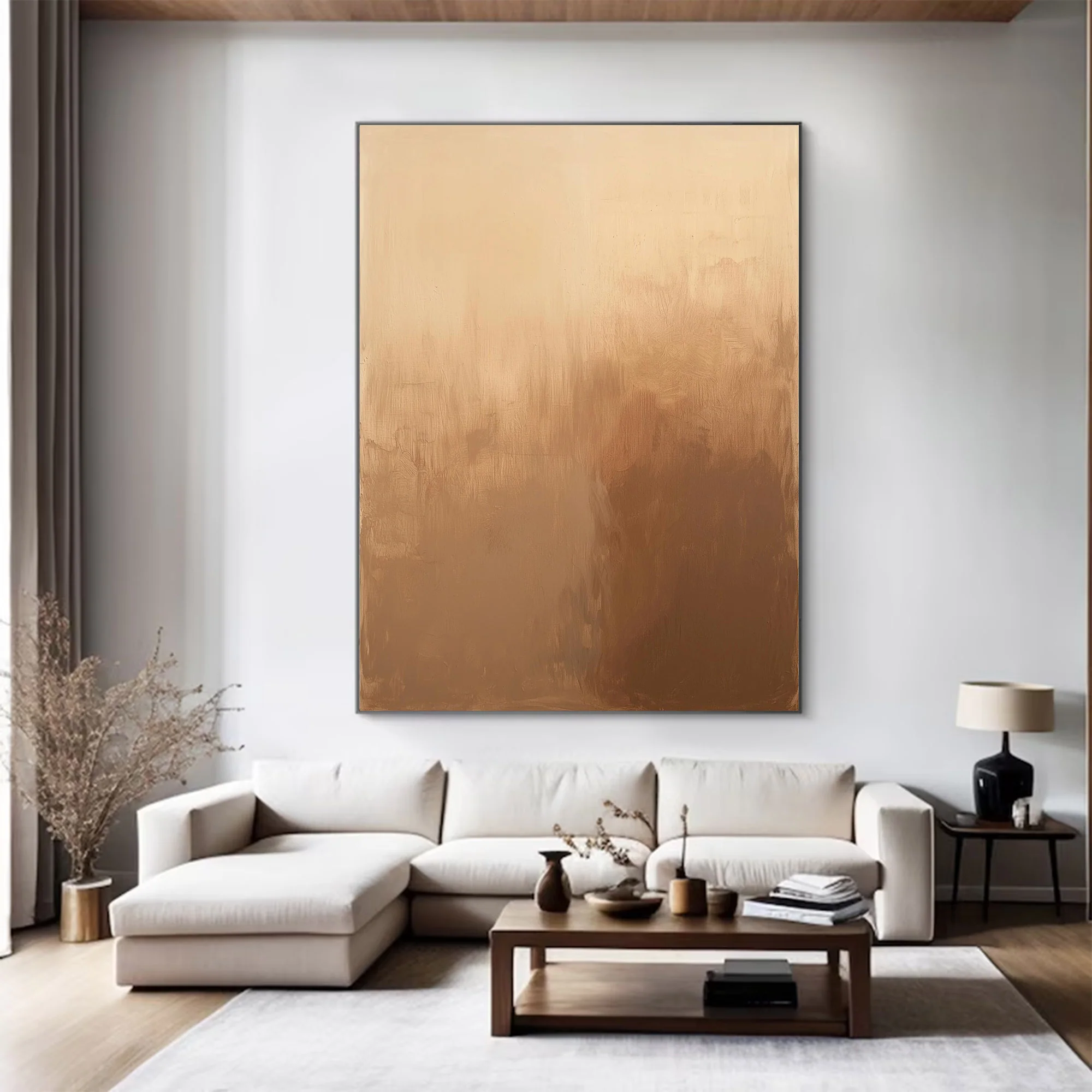 Contemporary Large Moody Abstract Art | MuroArt #WG 122
