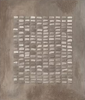 Large Abstract Textured Grid Art | MuroArt #WG 124