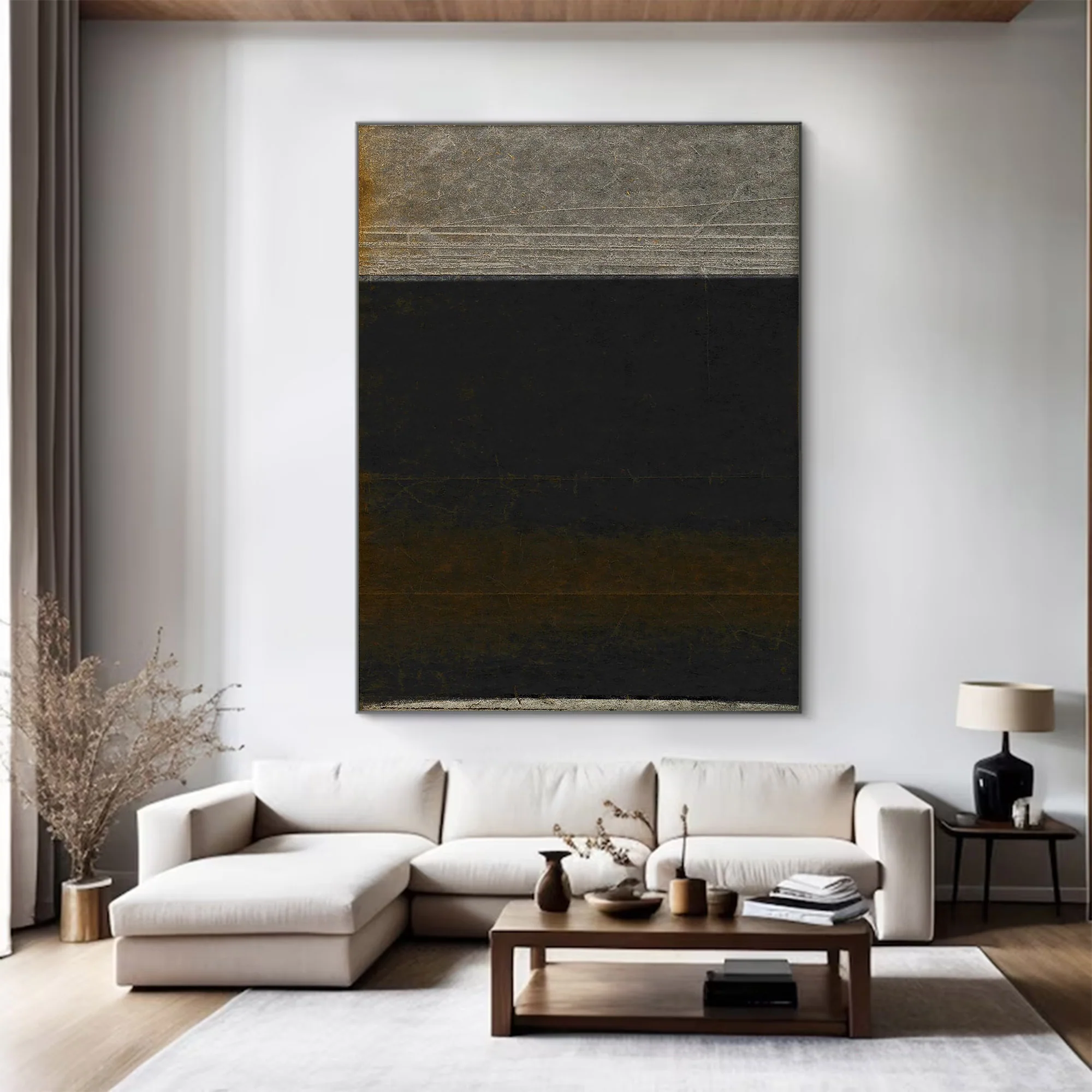 Modern Abstract Large Textured Art | MuroArt #WG 108
