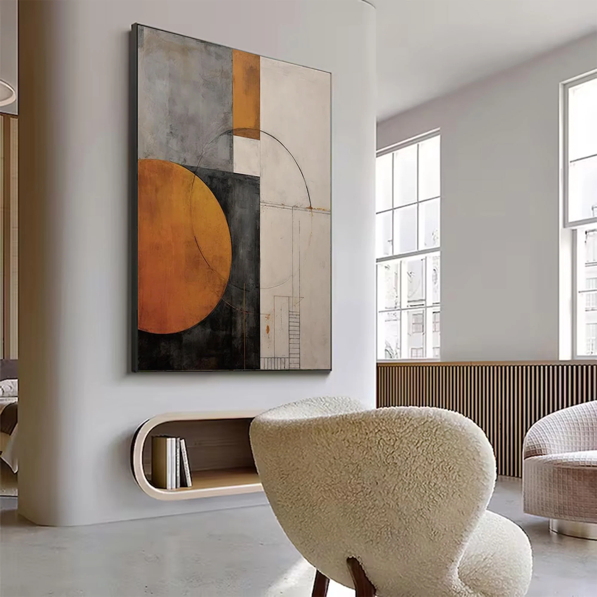 Large Abstract Modern Street Art | MuroArt #WGA 002