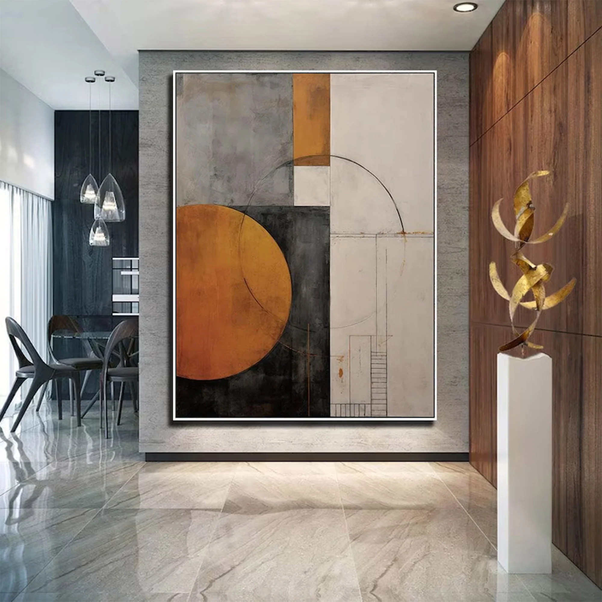 Large Abstract Modern Street Art | MuroArt #WGA 002