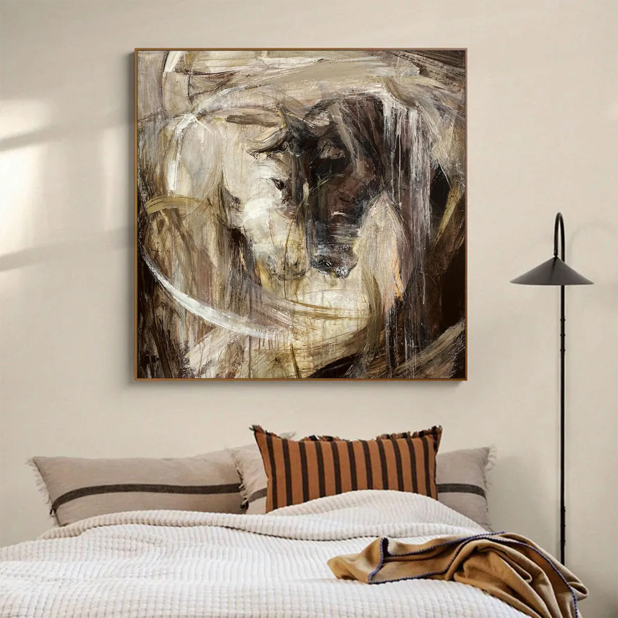 Large Contemporary Abstract Gestural Art | MuroArt #WGA 026
