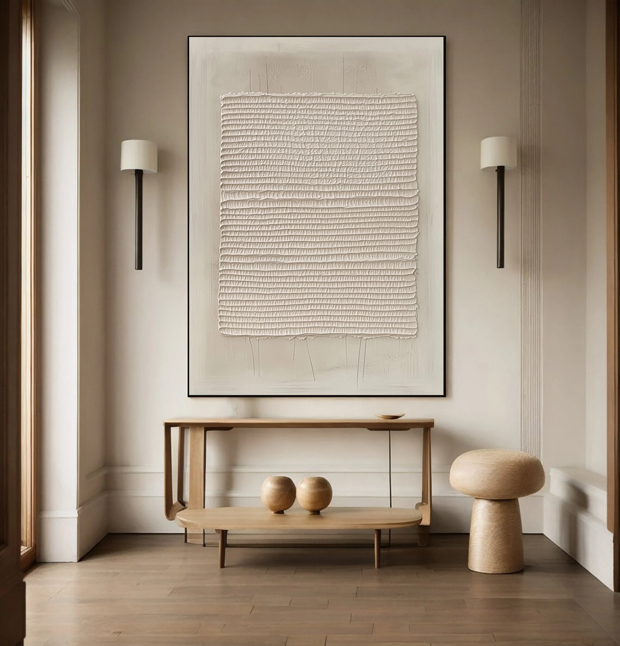 Abstract Neutral Composition with Natural Horizontal Waves #BGA 321