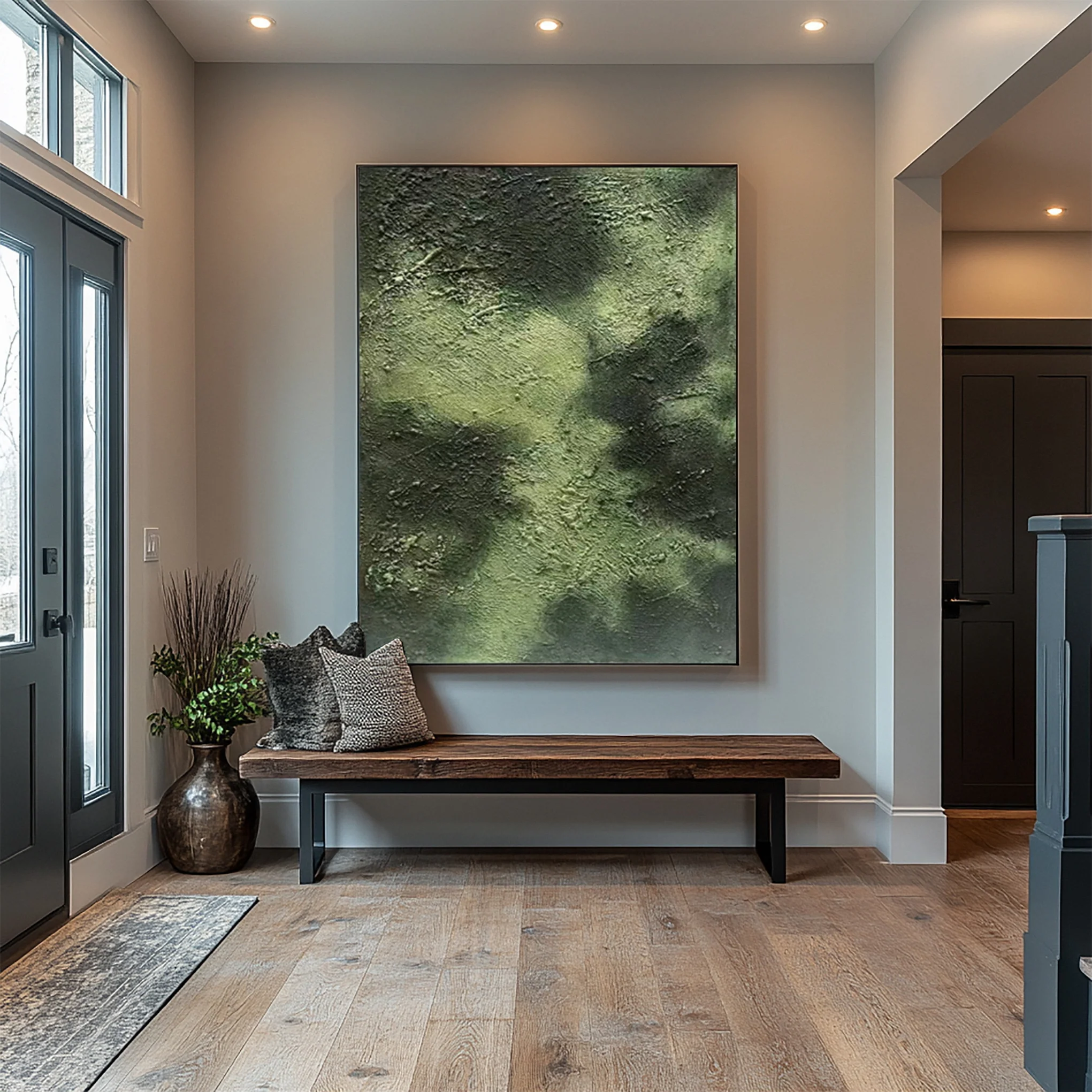 Modern Abstract Art with Rich Tactile Surface #BGA 351