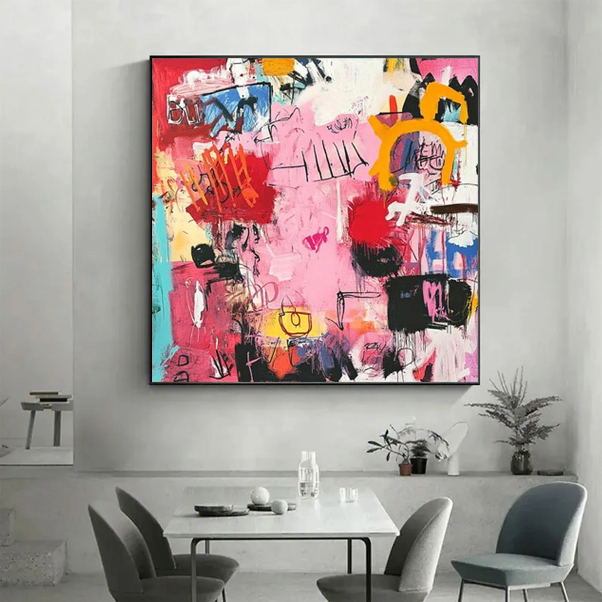 Large Contemporary Urban Expressionist Art | MuroArt #WGA 028