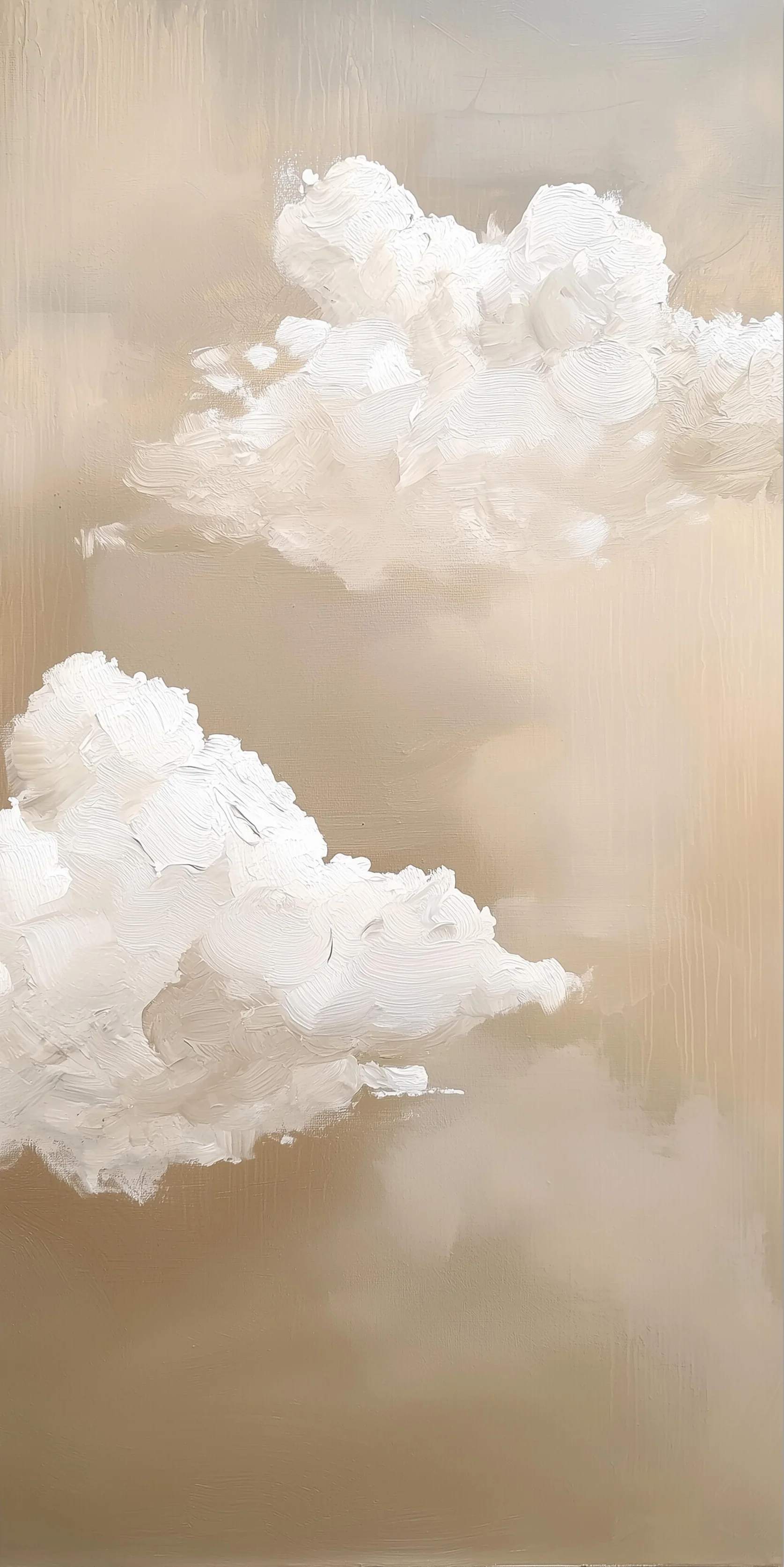 Large Abstract Textured Sky Art | MuroArt #WG 118