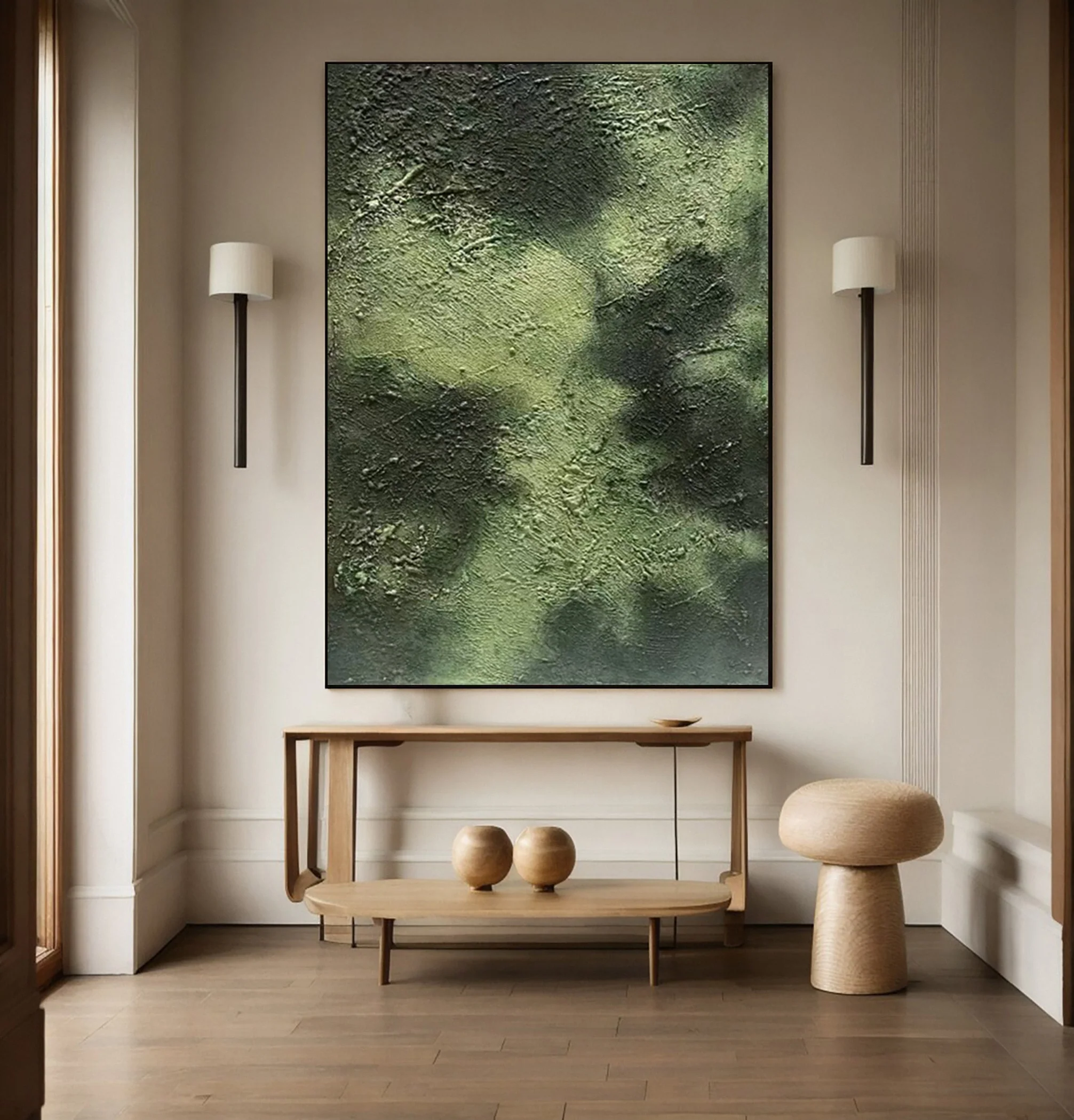 Modern Abstract Art with Rich Tactile Surface #BGA 351