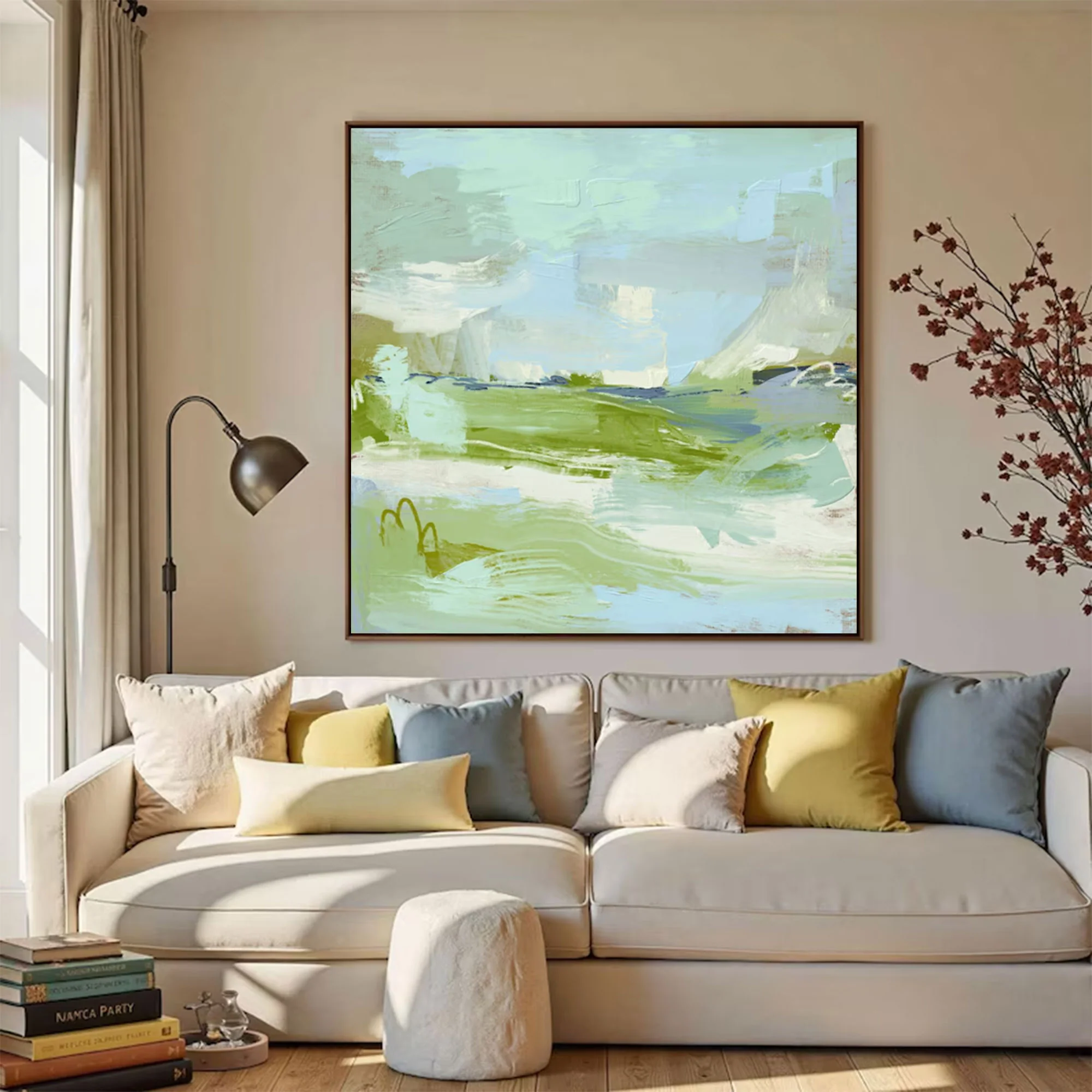 Large Modern Impasto Landscape Art | MuroArt #WGA 031