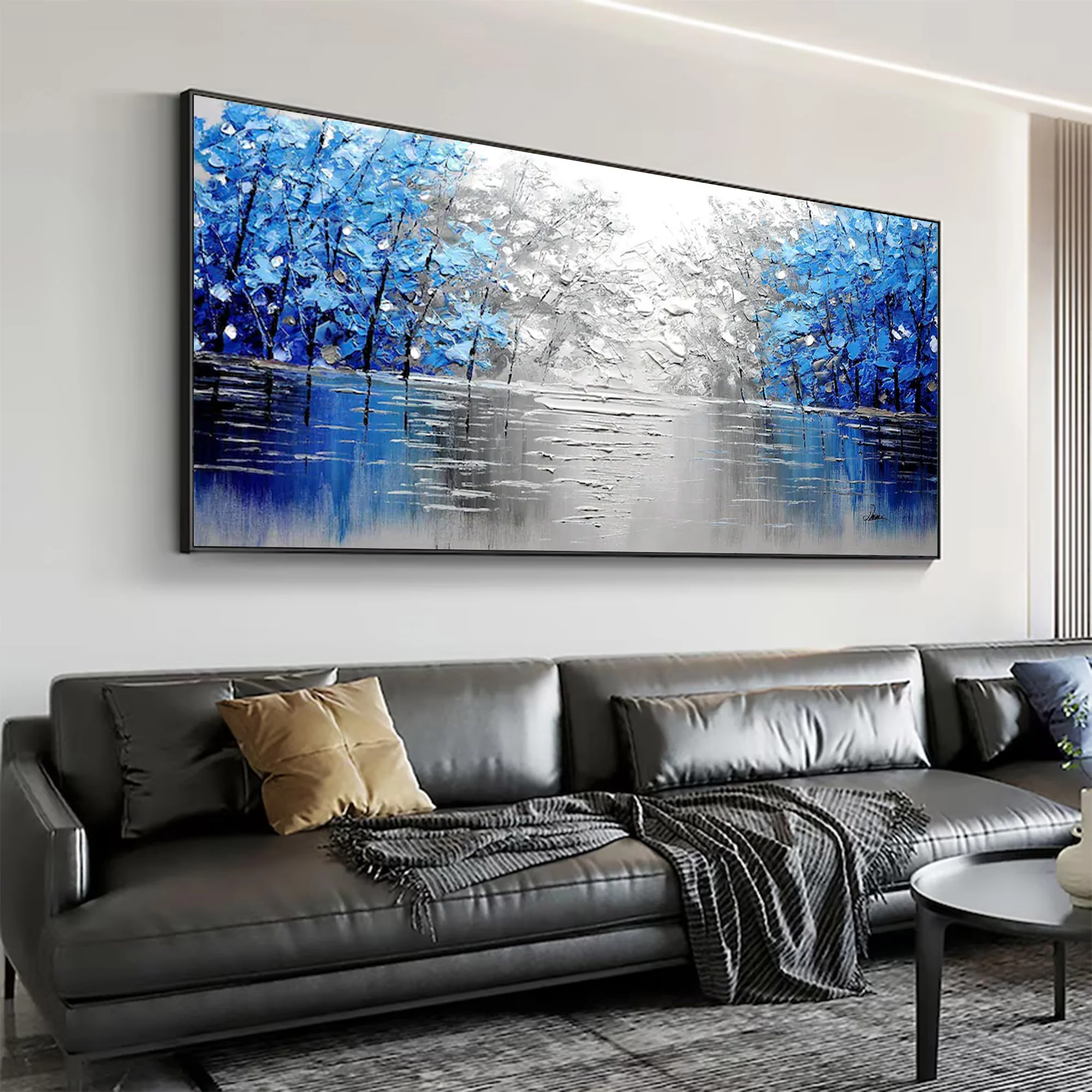 Large Contemporary Abstract Energetic Art | MuroArt #WGA 037