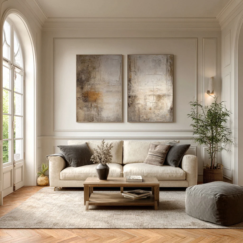 Modern Industrial Style Art Prints Two Piece #WG 017