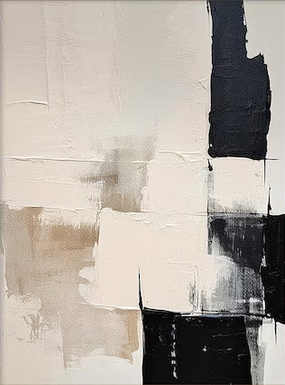 Large Textured White 3D Art | MuroArt #WG 101