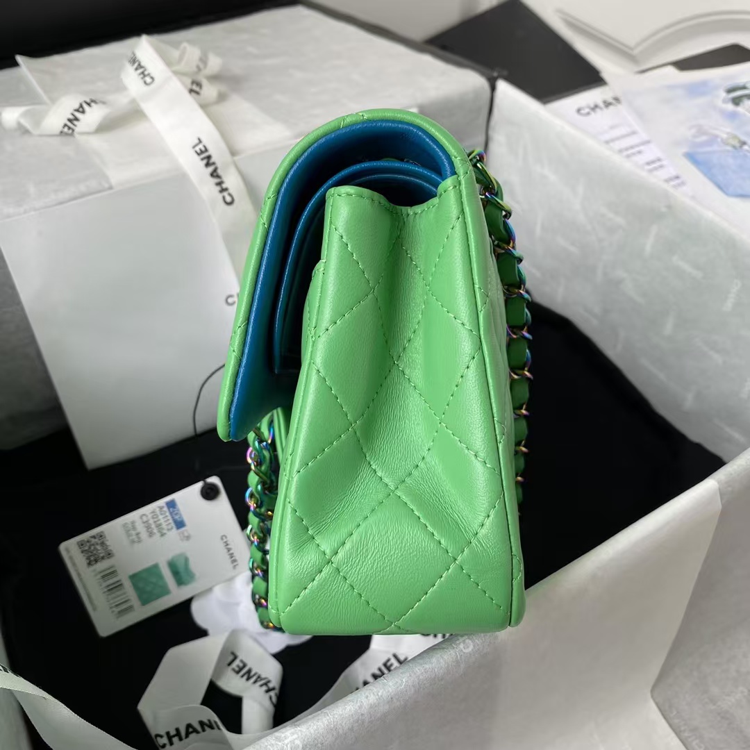 Replicate Chanel Small Classic Handbag Gradient Metal(1:1 replica)