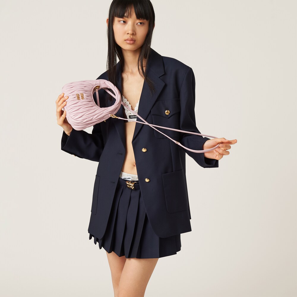 Replicate Wander matelassé nappa leather hobo bag(1:1 replica)