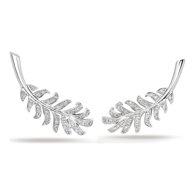 Replicate Plume de CHANEL earrings(1:1 replica)