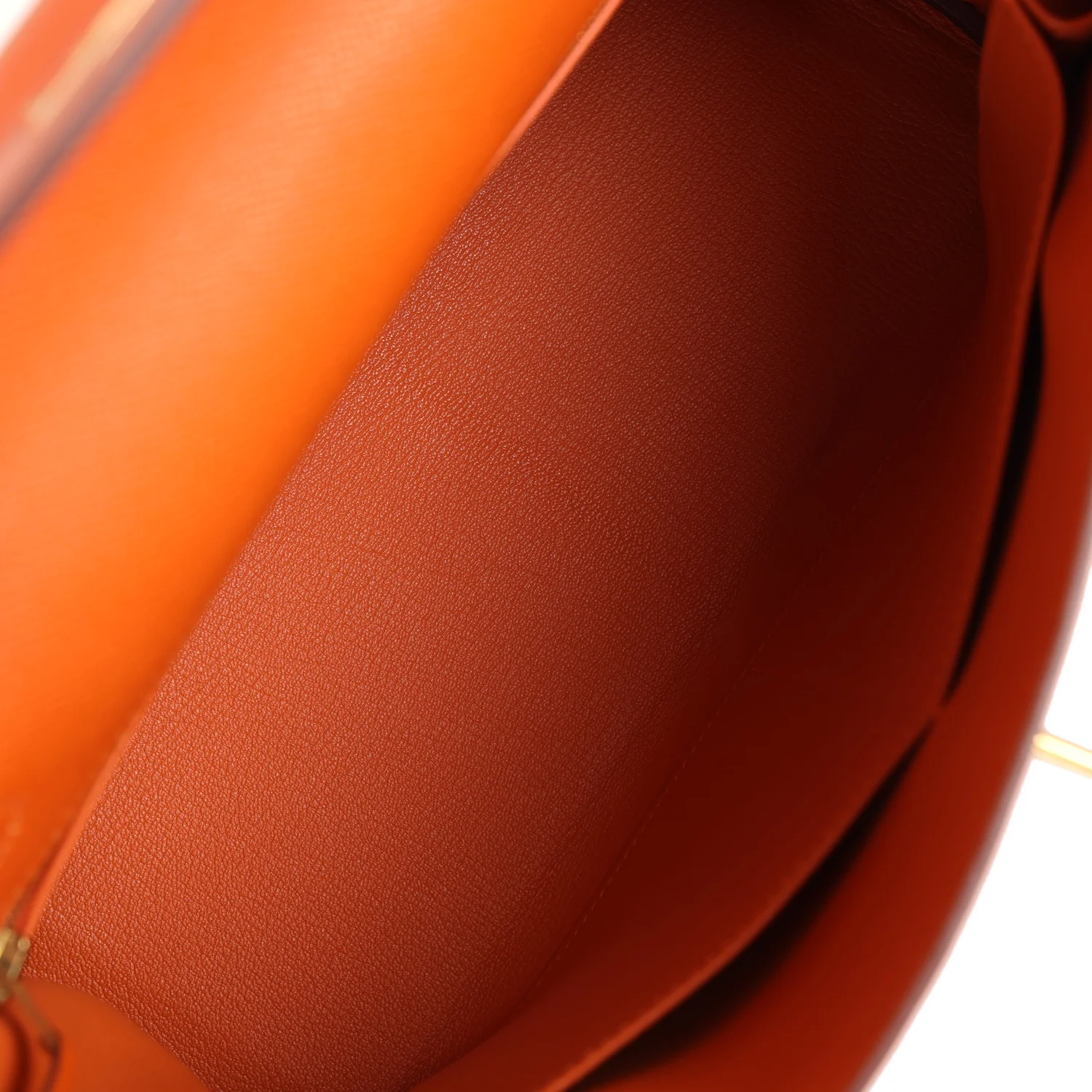 Replicate Hermes Kelly Retourne 32 Orange H Epsom Gold Hardware(1:1 replica)