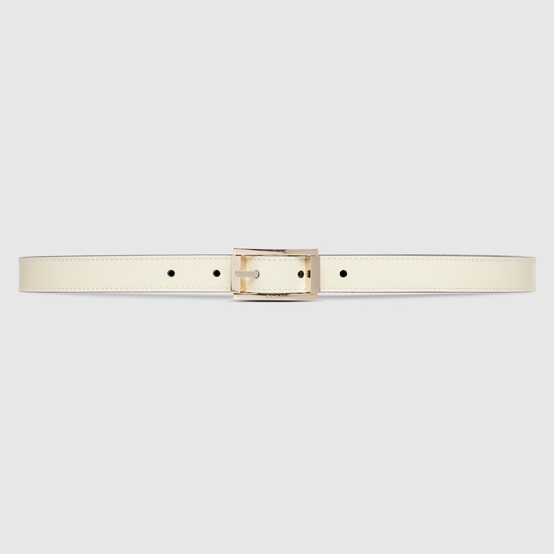 Replicate Reversible thin belt with rectangular buckle(1:1 replica)