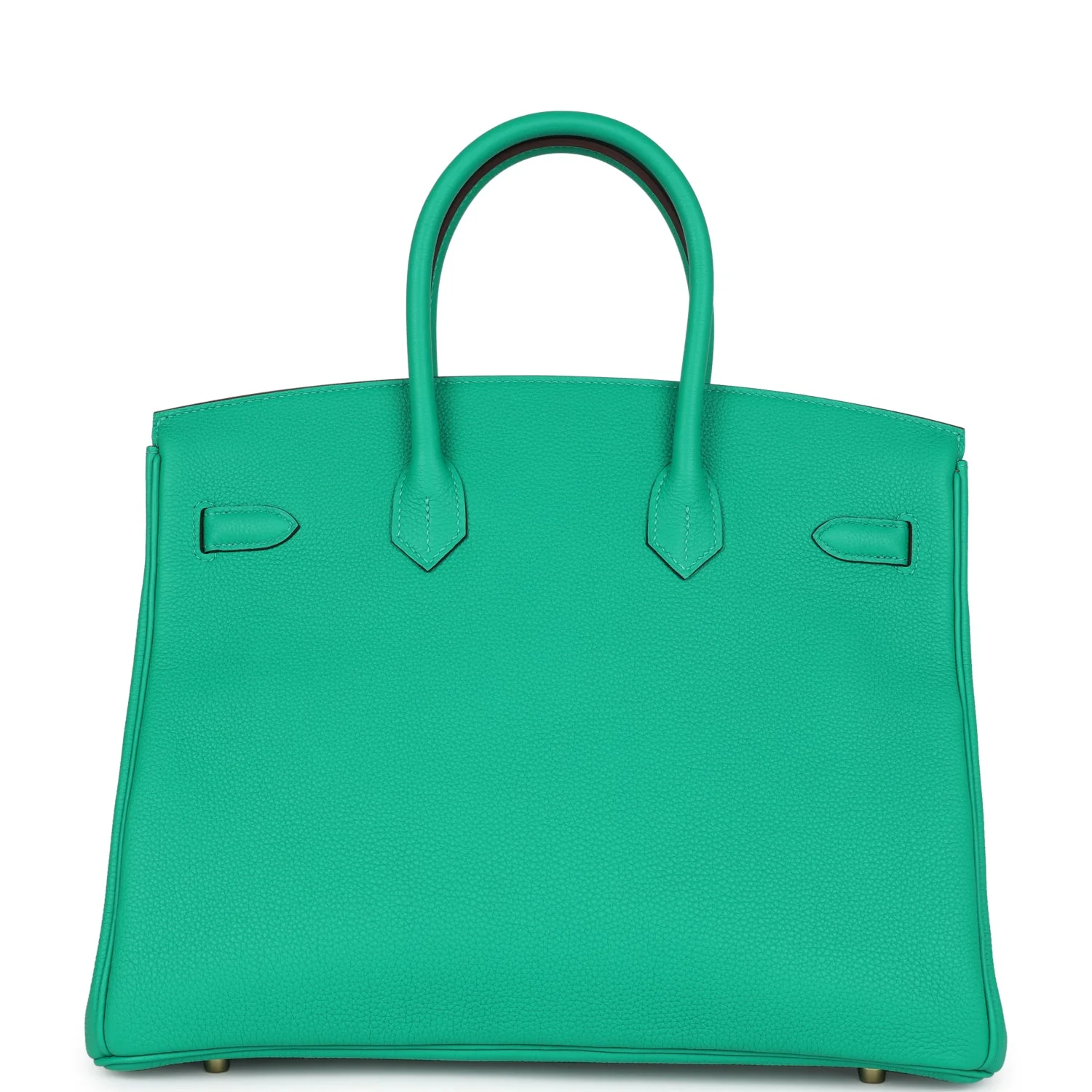 Replicate Hermes Special Order (HSS) Birkin 35 Menthe Verso Togo Gold Hardware(1:1 replica)