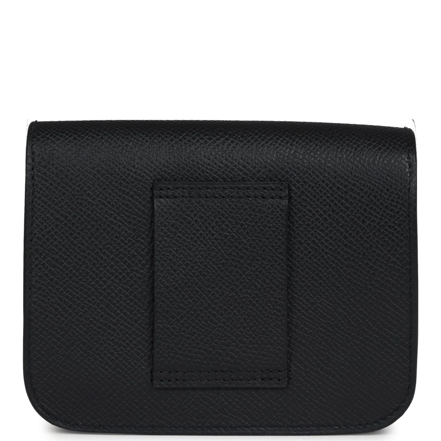 Replicate Hermes Constance Slim Wallet Black Epsom Gold Hardware(1:1 replica)