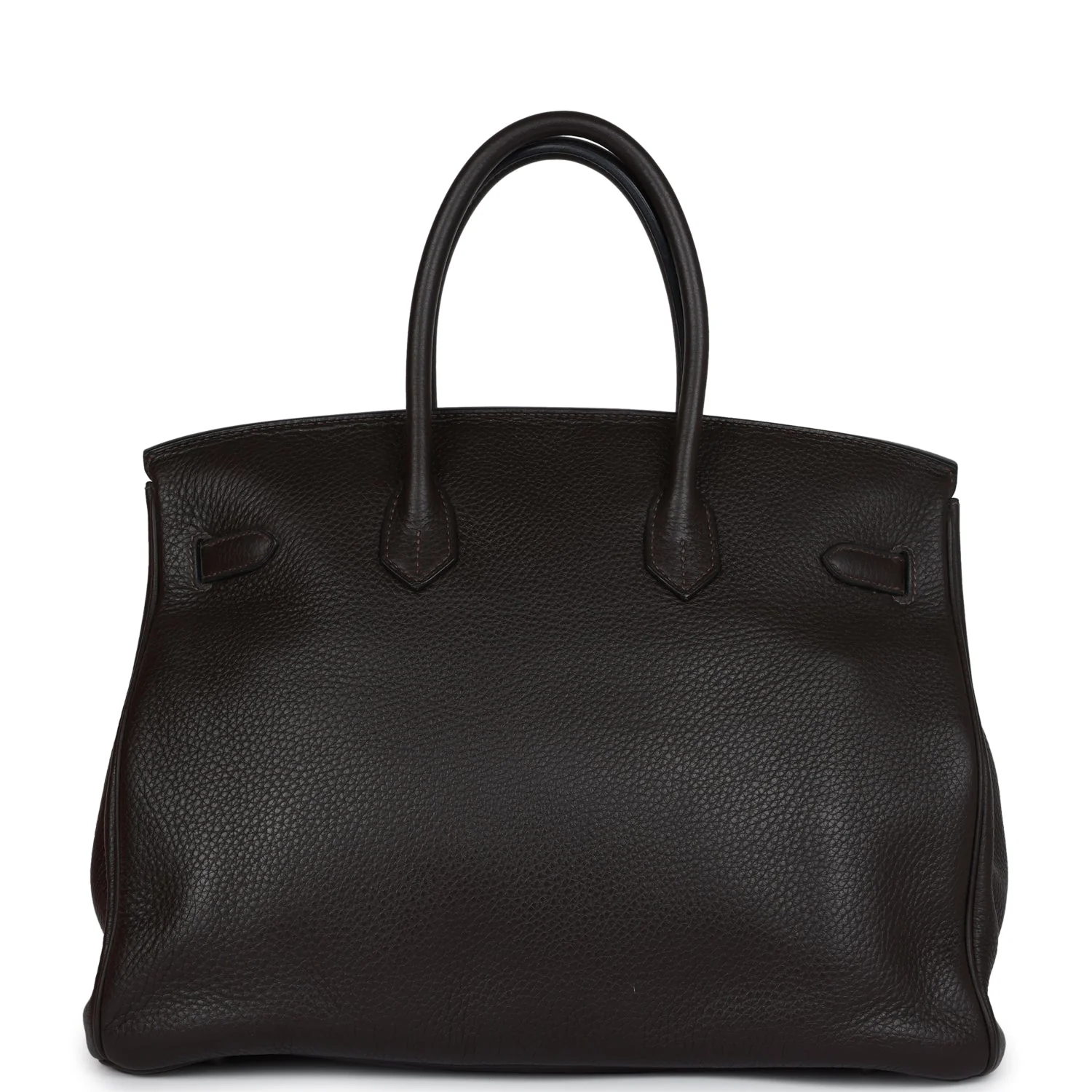 Replicate Hermes Birkin 35 Cafe Clemence Palladium Hardware(1:1 replica)