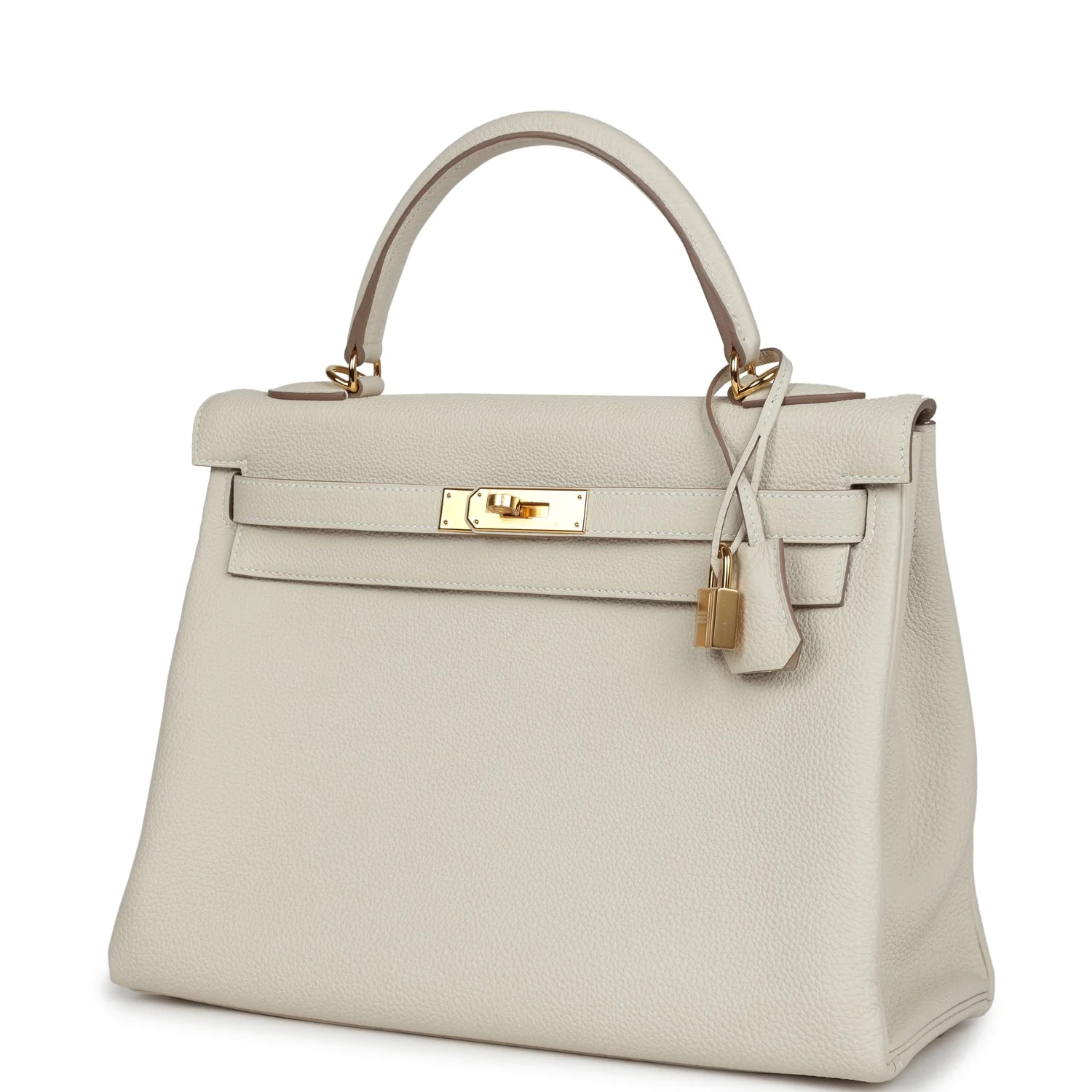 Replicate Hermes Kelly Retourne 32 Craie Togo Gold Hardware(1:1 replica)
