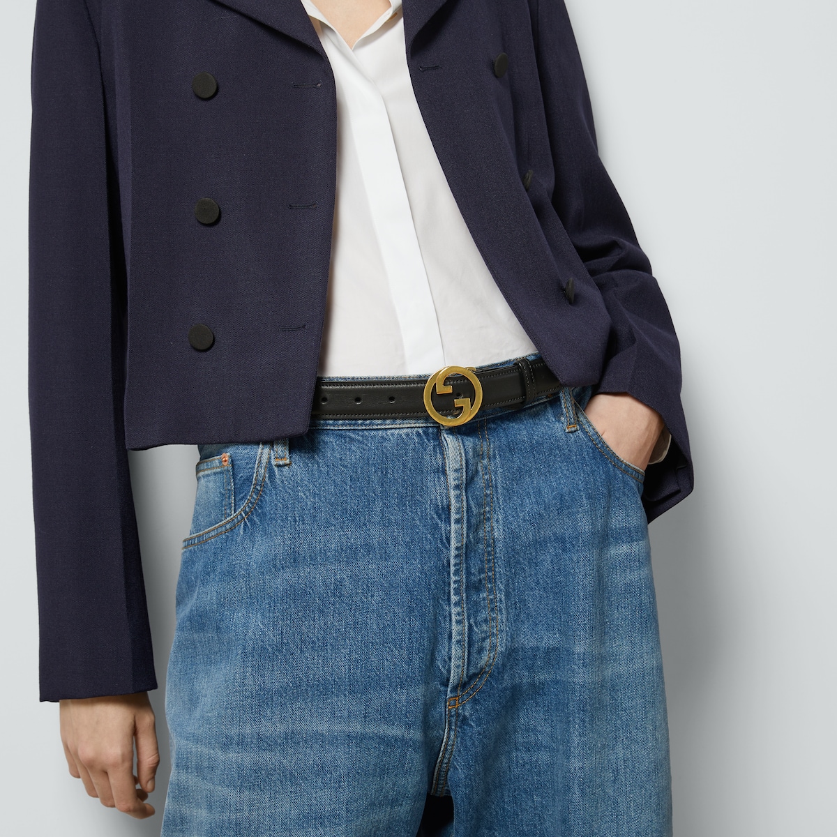 Replicate Gucci Blondie belt(1:1 replica)