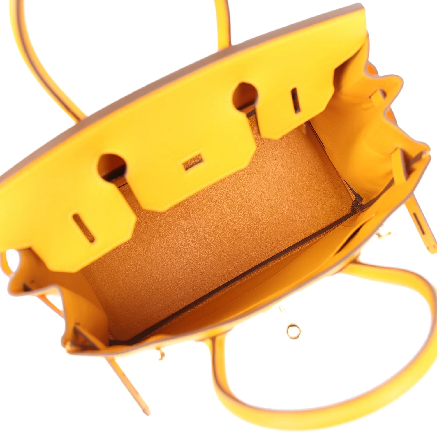 Replicate Hermes Birkin 30 Jaune D'or Epsom Gold Hardware(1:1 replica)