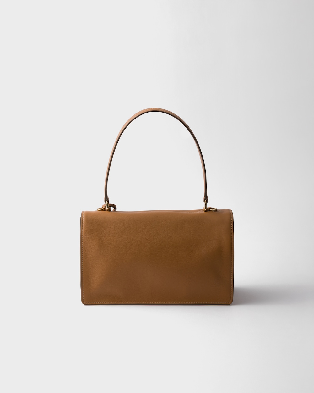 Replicate Prada Soft Sound Medium Leather Shoulder Bag(1:1 replica)