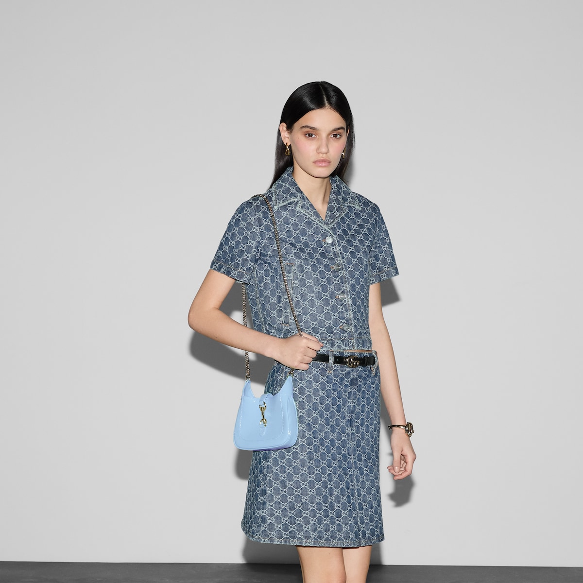 Replicate Gucci Jackie Notte Mini Bag(1:1 replica)