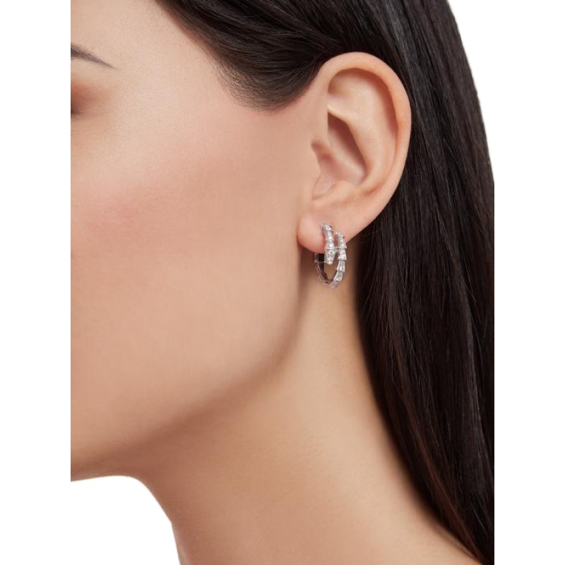 Replicate Serpenti Viper Earrings(1:1 replica)