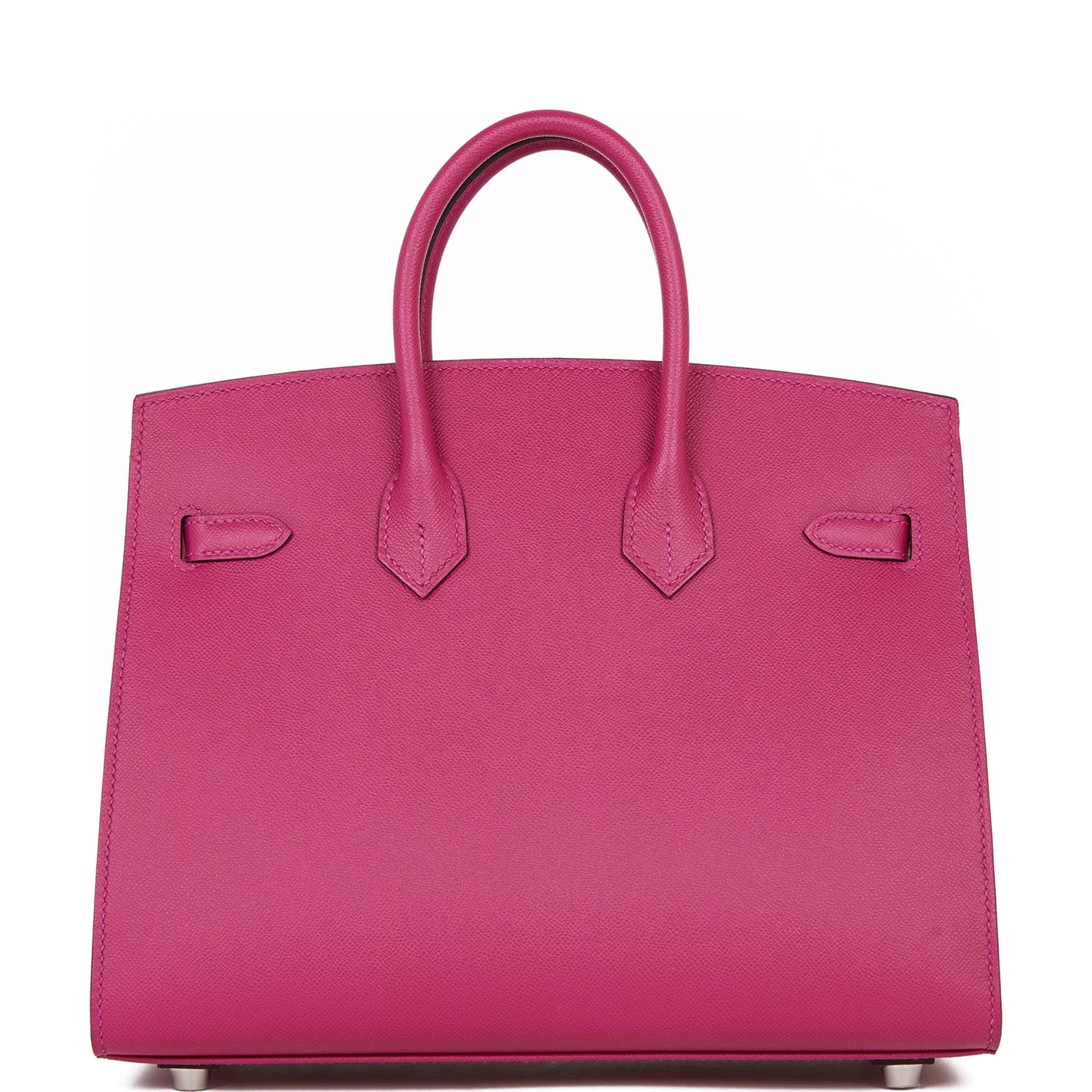 Replicate Hermes Birkin Sellier 25 Rose Pourpre Veau Madame Palladium Hardware(1:1 replica)