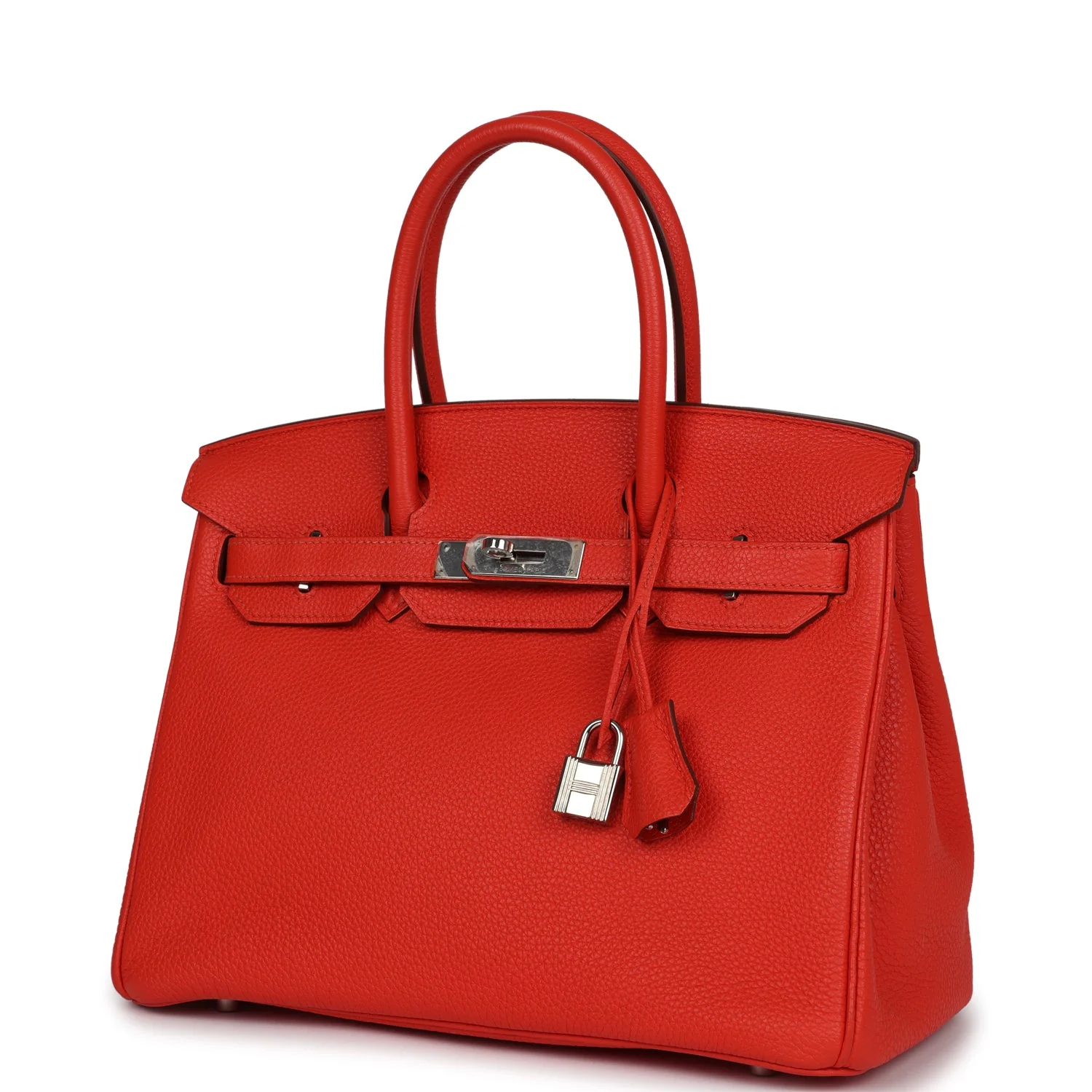 Replicate Hermes Birkin 30 Capucine Togo Palladium Hardware(1:1 replica)