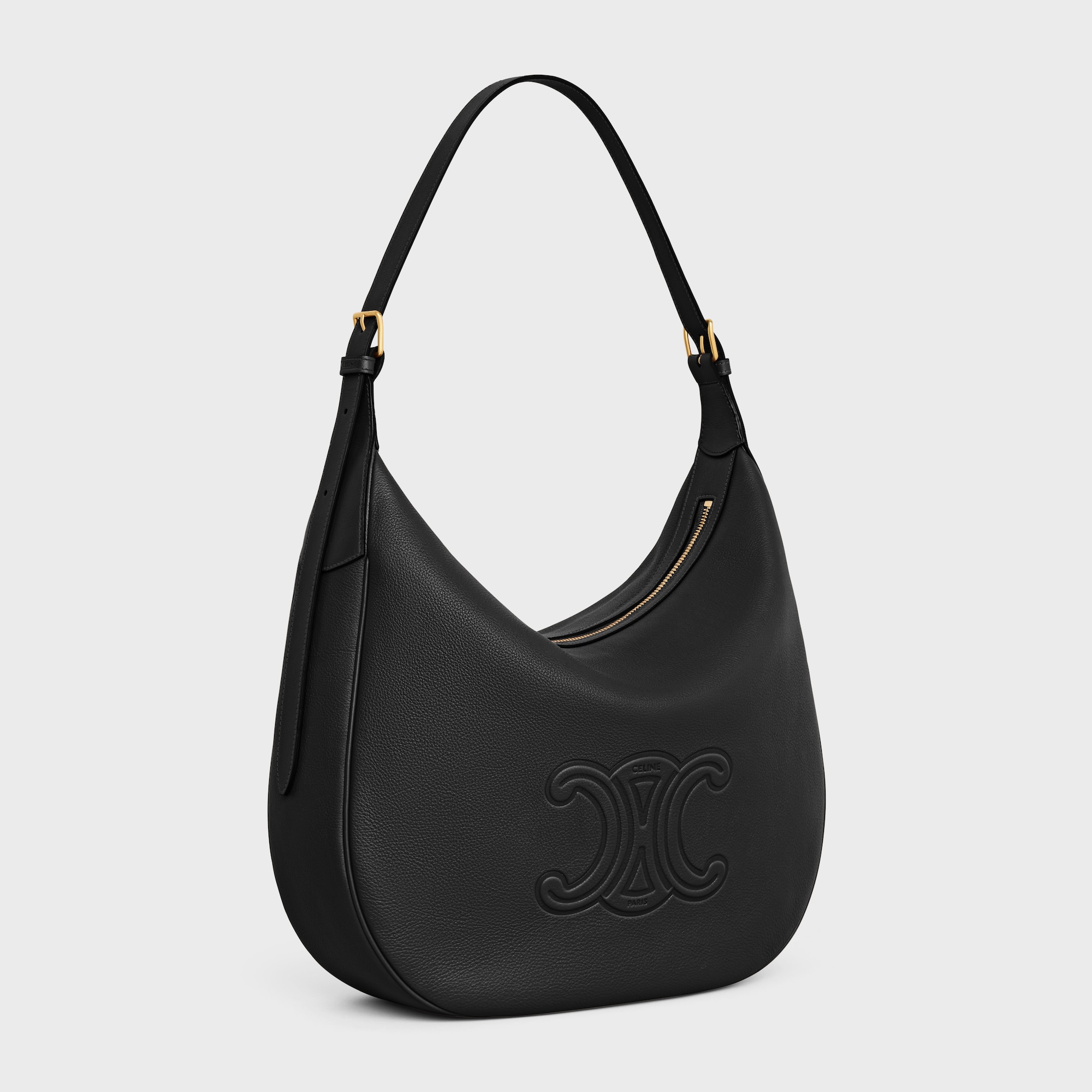 Replicate LARGE HELOÏSE CUIR TRIOMPHE BAG IN SUPPLE GRAINED CALFSKIN(1:1 replica)