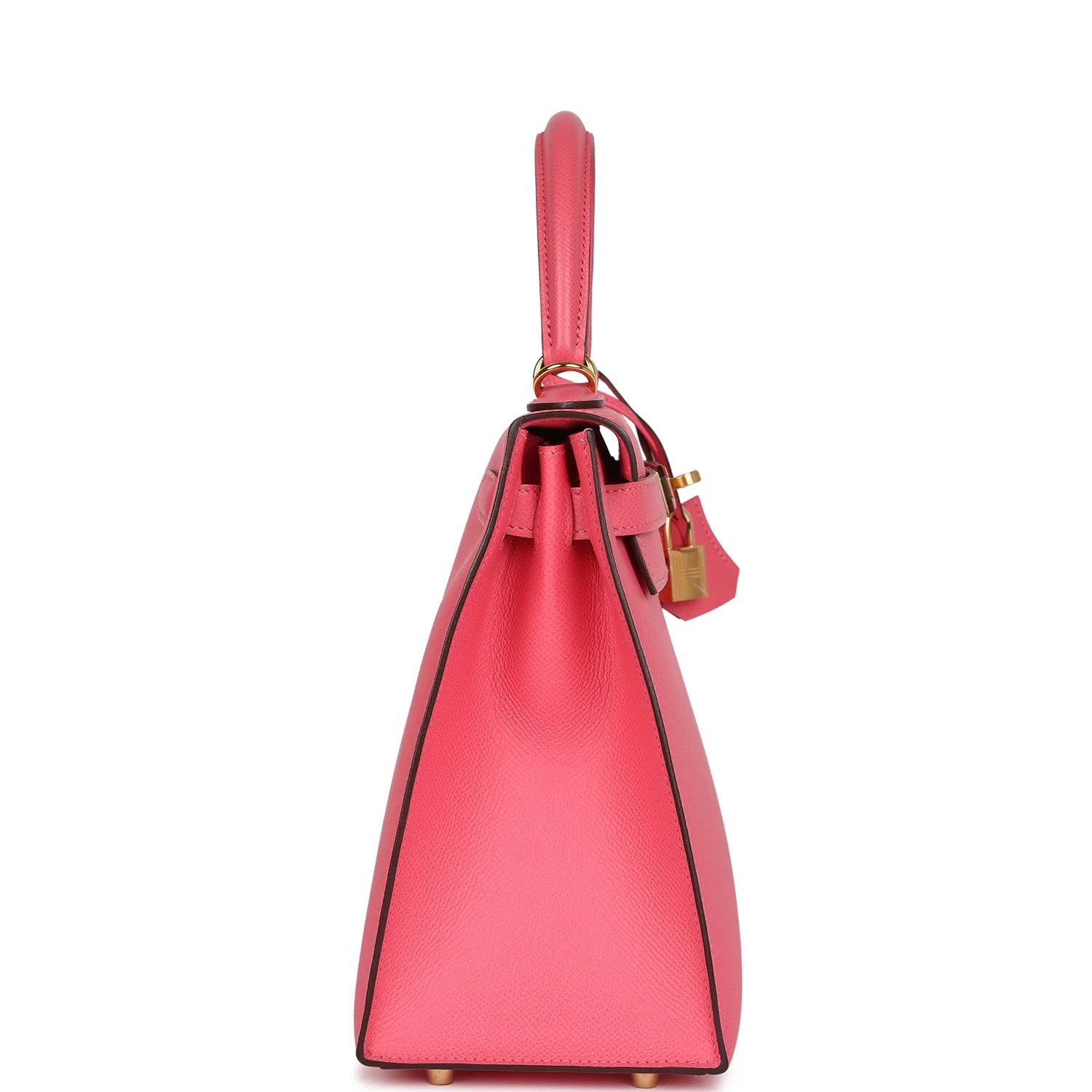 Replicate Hermes Kelly Sellier 28 Rose Azalee Epsom Gold Hardware(1:1 replica)