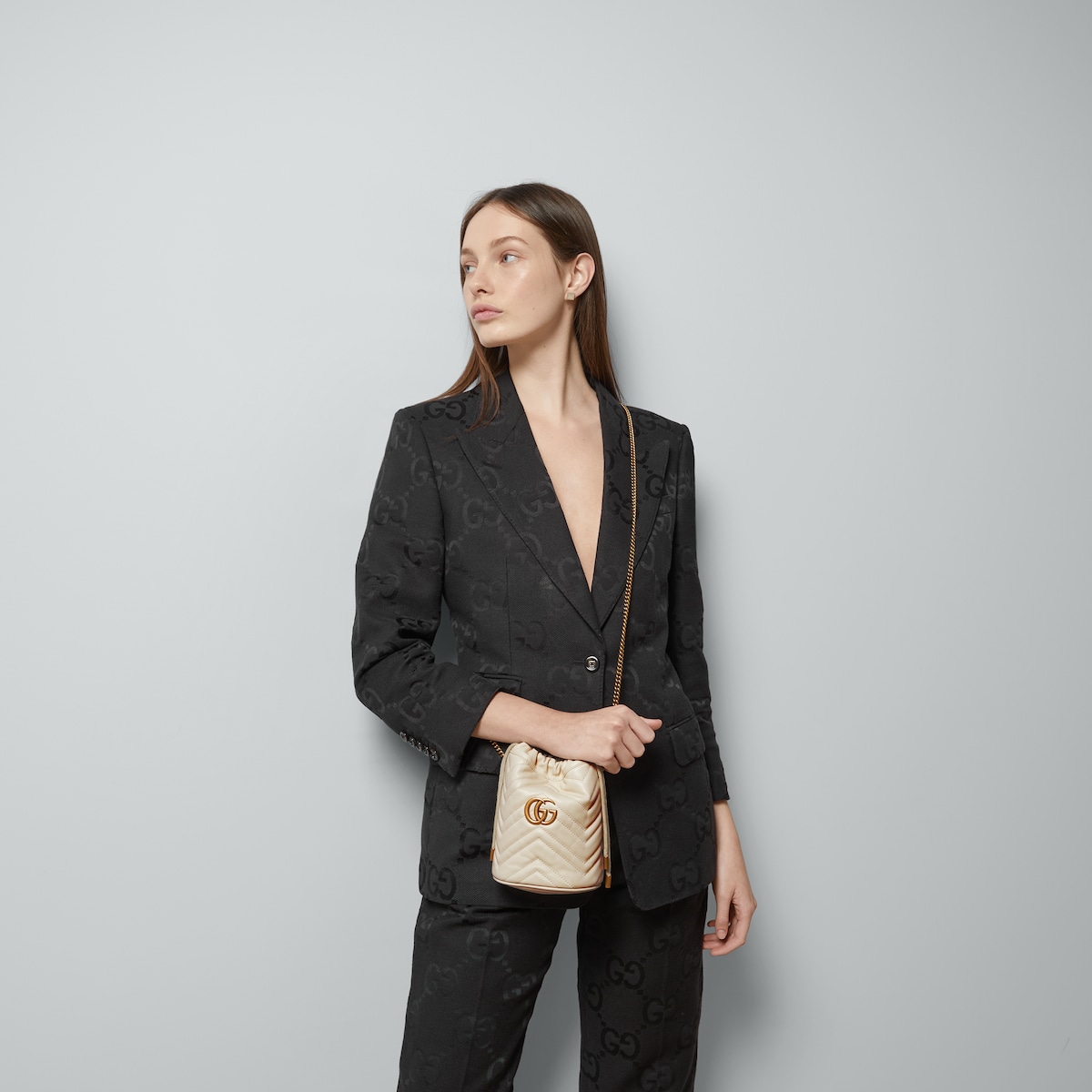 Replicate GG Marmont Mini Bucket Bag(1:1 replica)