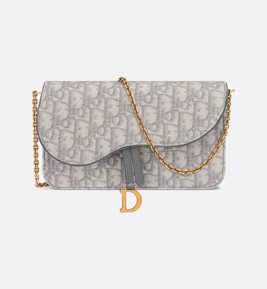 Replicate Dior Saddle Pouch with Chain(1:1 replica)