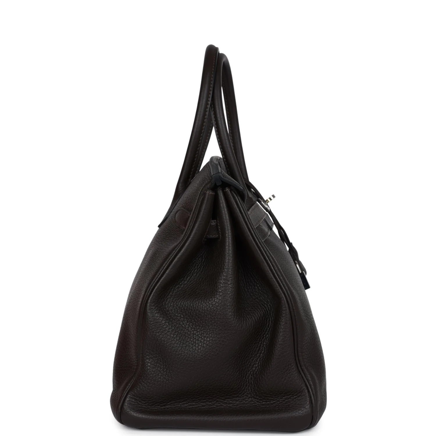 Replicate Hermes Birkin 35 Cafe Clemence Palladium Hardware(1:1 replica)