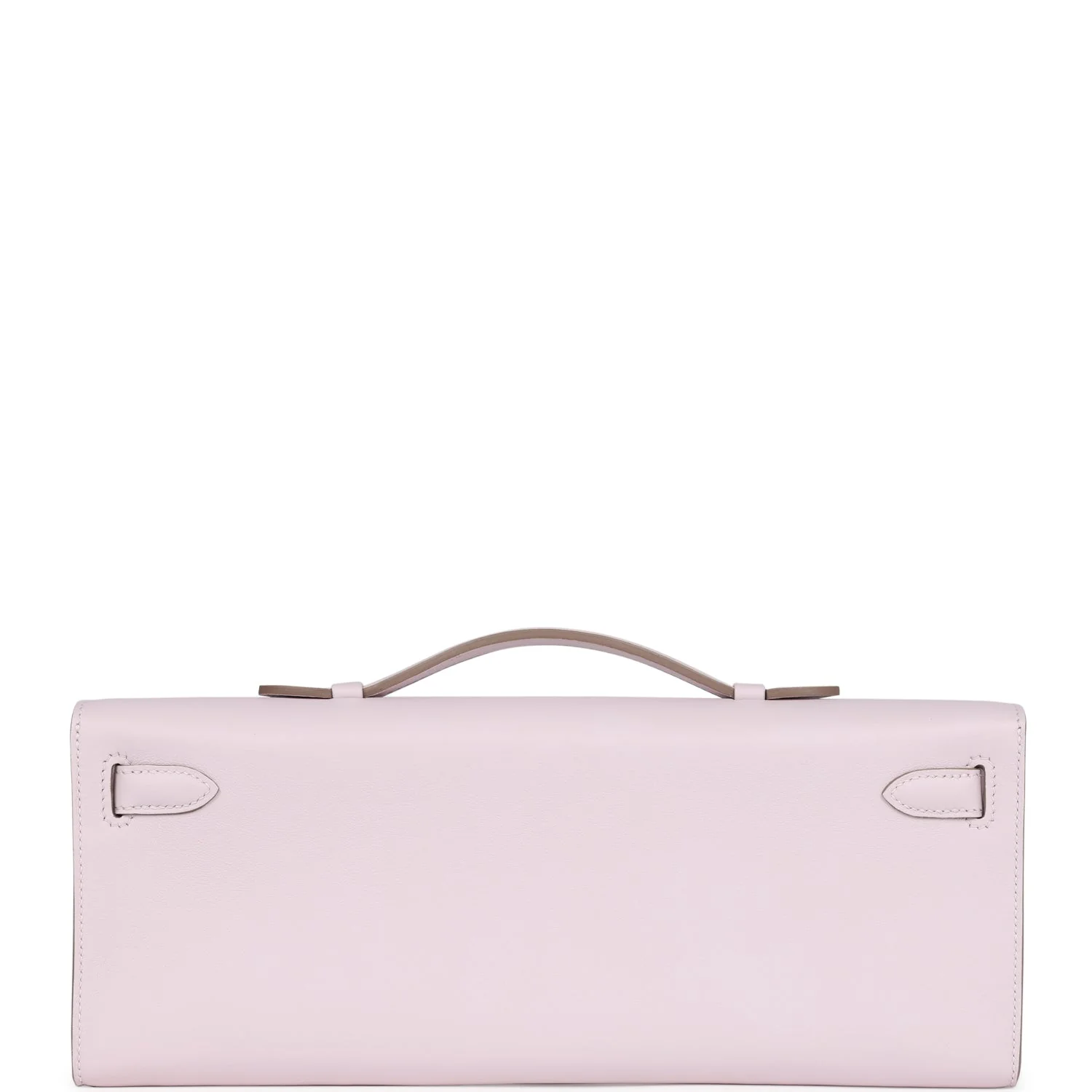 Replicate Hermes Kelly Cut Mauve Pale Swift Palladium Hardware(1:1 replica)