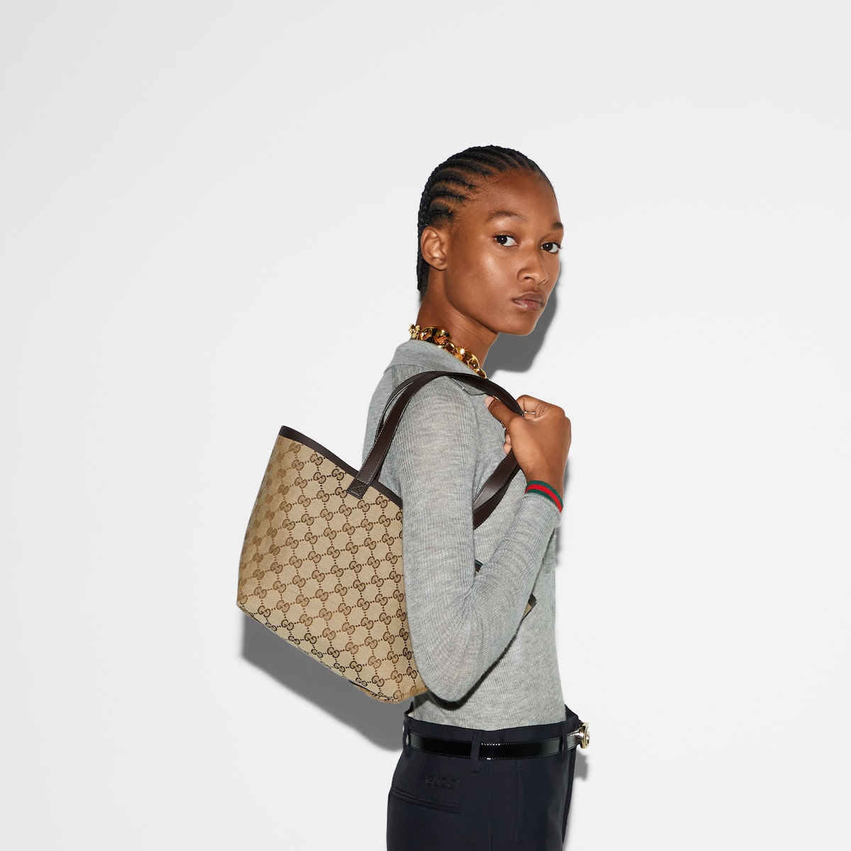 Replicate Gucci Totissima Small Tote Bag(1:1 replica)