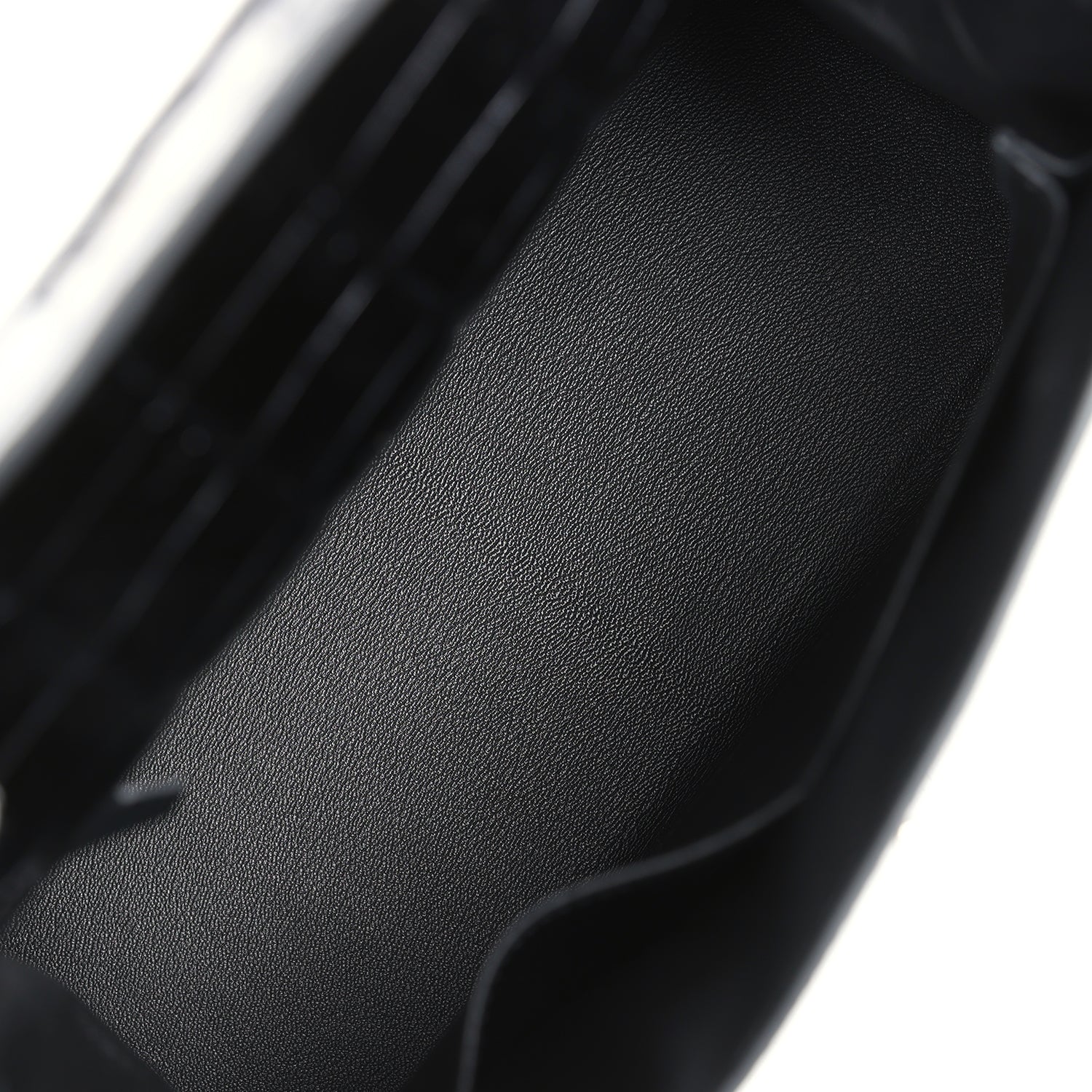 Replicate Hermes Kelly Sellier 28 Black Shiny Niloticus Crocodile Palladium Hardware(1:1 replica)