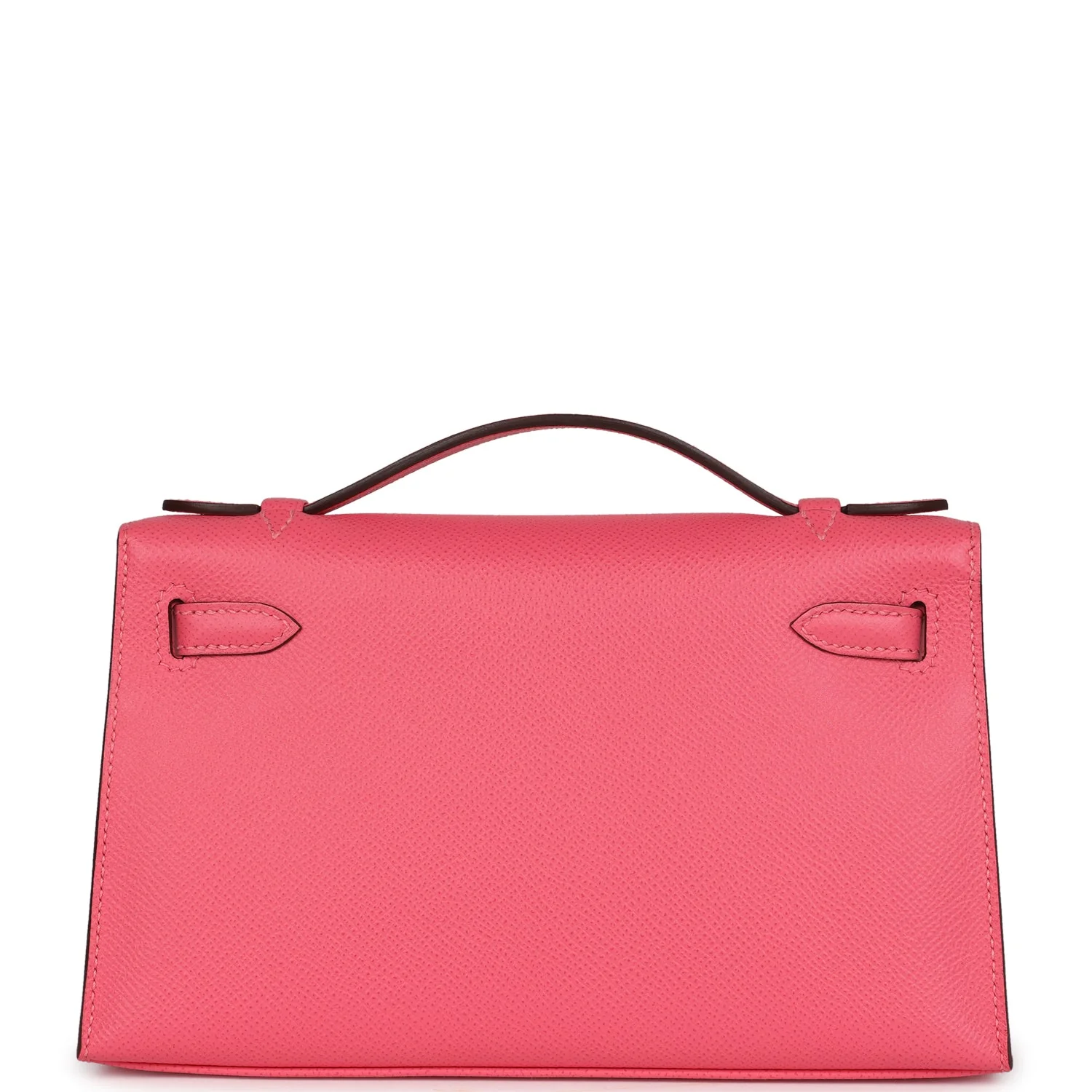 Replicate Hermes Special Order (HSS) Kelly Pochette Rose Azalee Epsom Gold Hardware(1:1 replica)