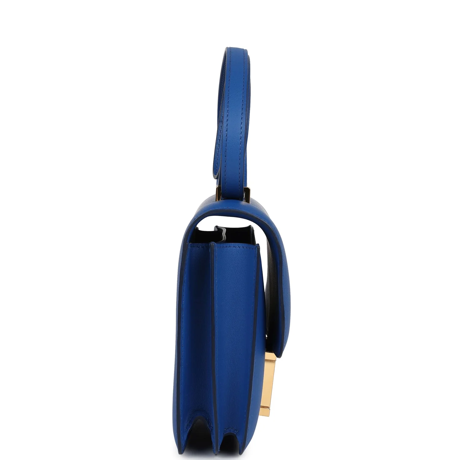 Replicate Hermes Constance 18 Bleu France Swift Gold Hardware(1:1 replica)