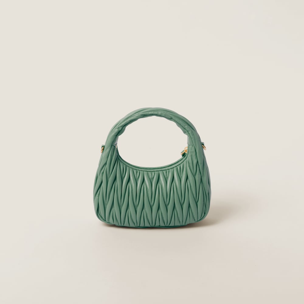 Replicate Wander matelassé nappa leather hobo bag(1:1 replica)