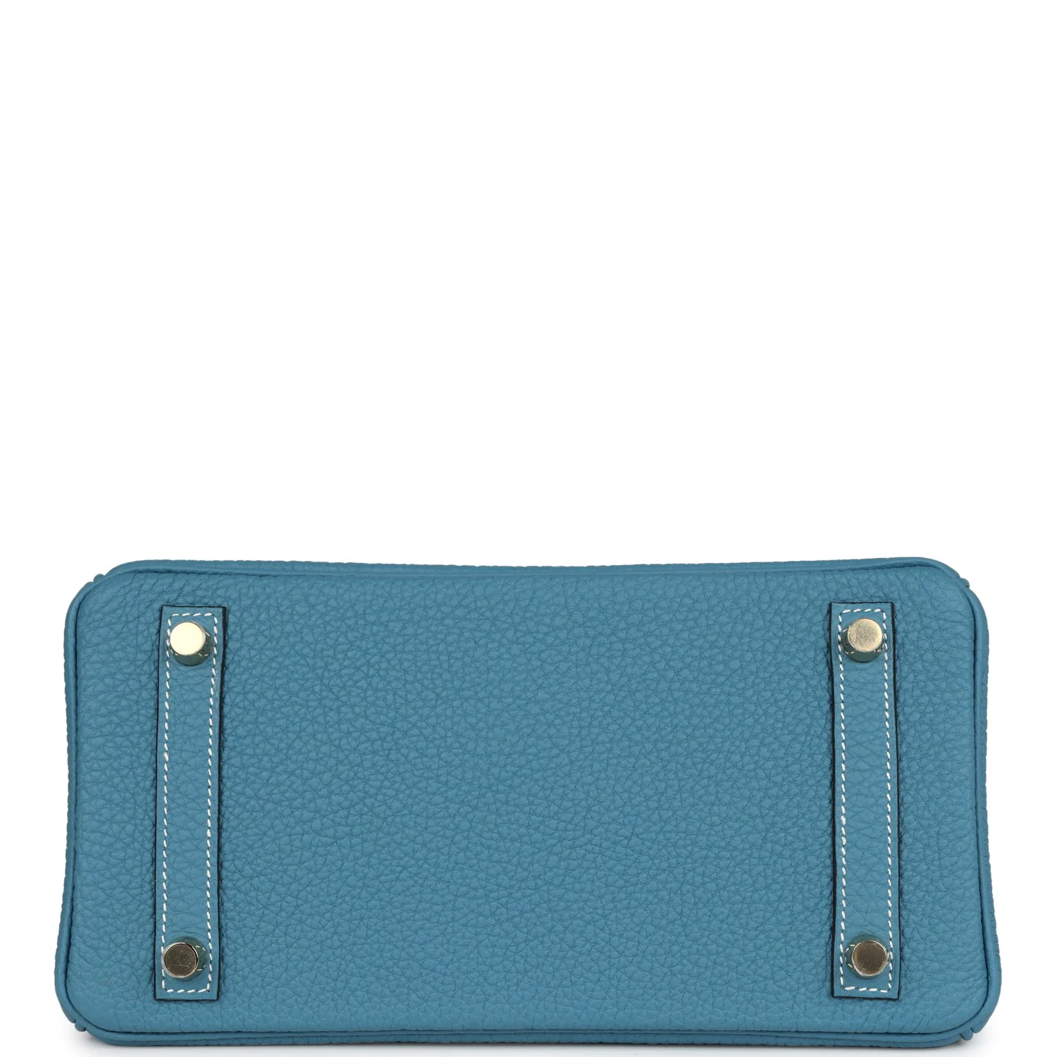 Replicate Hermes Birkin 25 Blue Jean Togo Gold Hardware(1:1 replica)