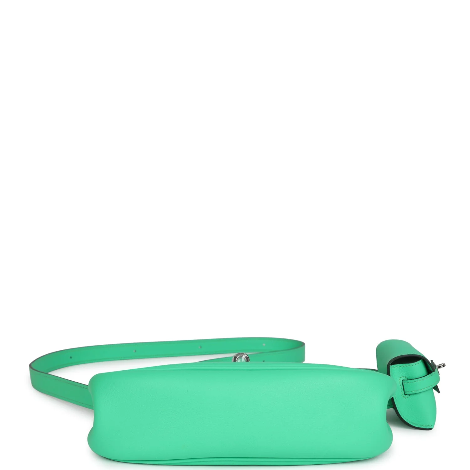 Replicate Hermes Kelly Moove Vert Comics Swift Palladium Hardware(1:1 replica)