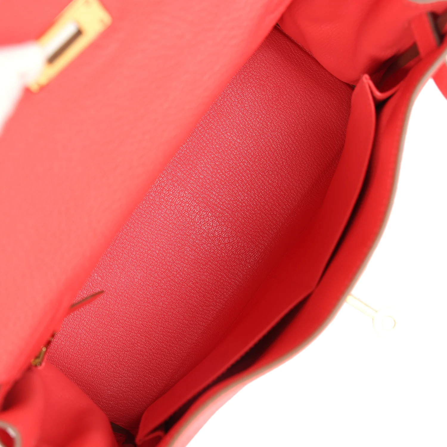 Replicate Hermes Kelly Retourne 28 Rose Jaipur Clemence Gold Hardware(1:1 replica)