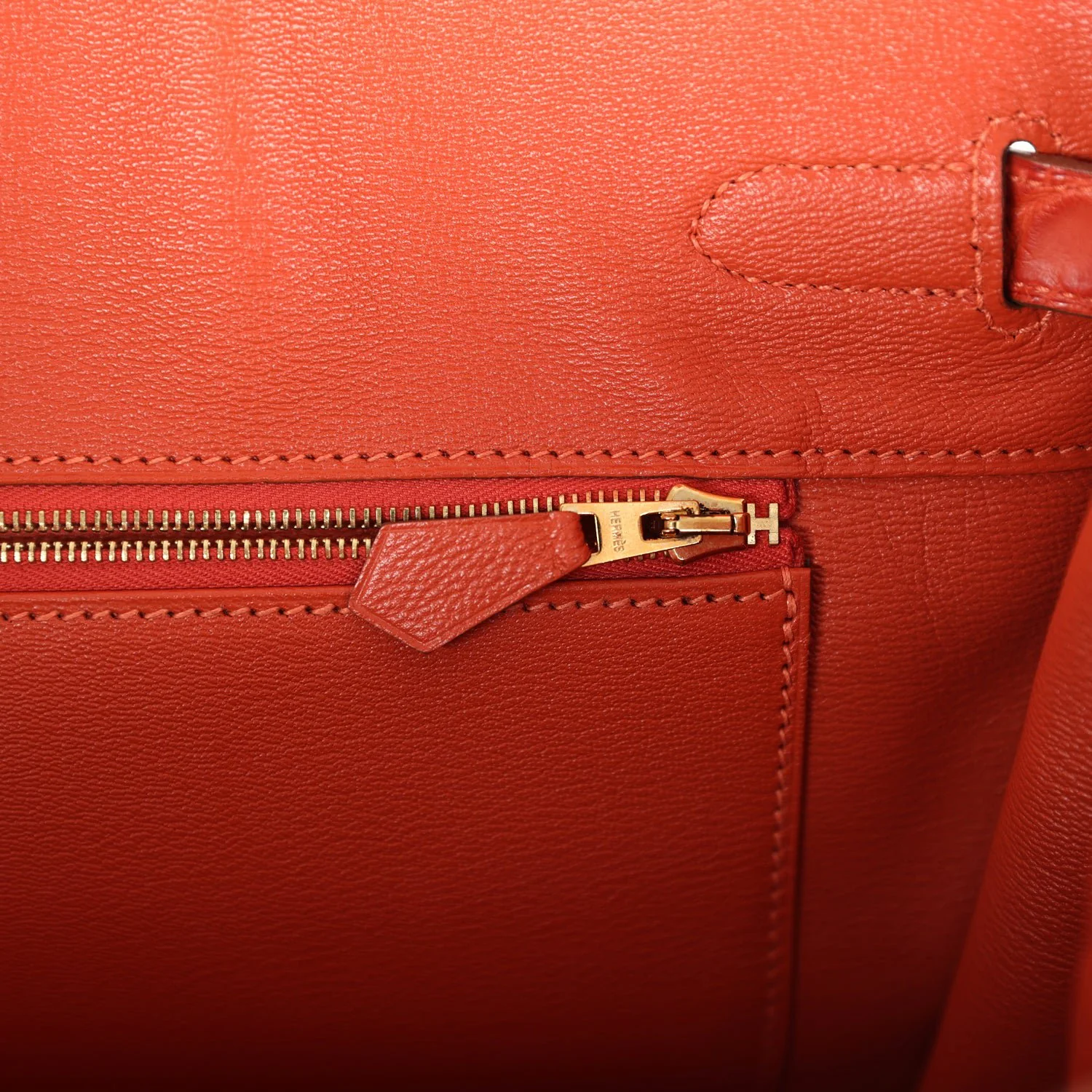 Replicate Hermes Birkin 35 Sanguine Matte Alligator Gold Hardware(1:1 replica)